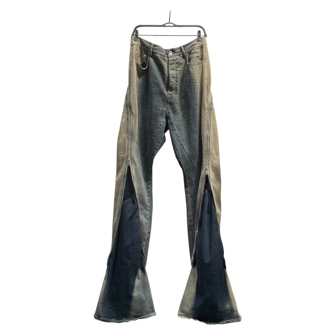 RICK OWENS DRKSHDW/Pants/31/Denim/IDG/BANNAN CUT ZIPPER view 2