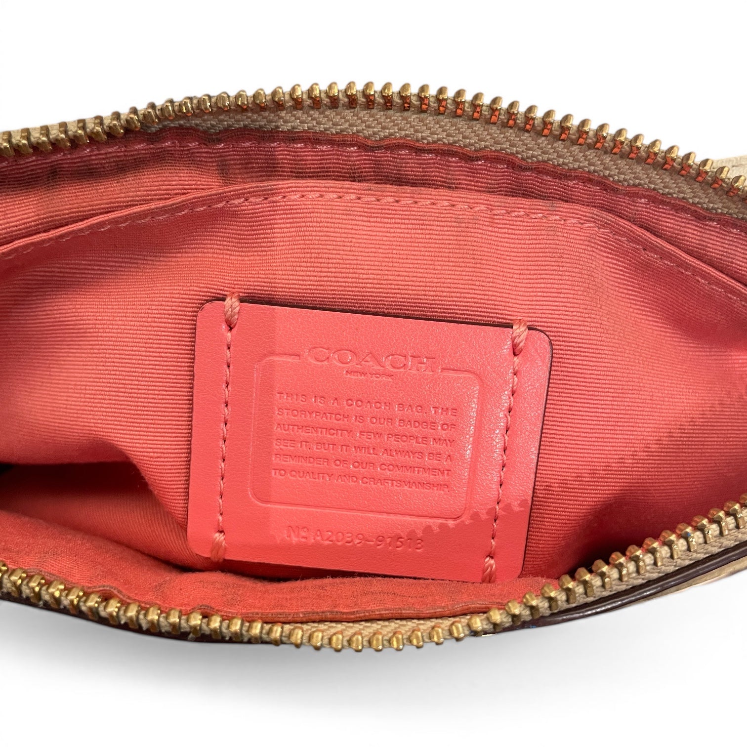 COACH/Bag/Monogram/Leather/BEG/Strawberry Crossbody Bag view 3