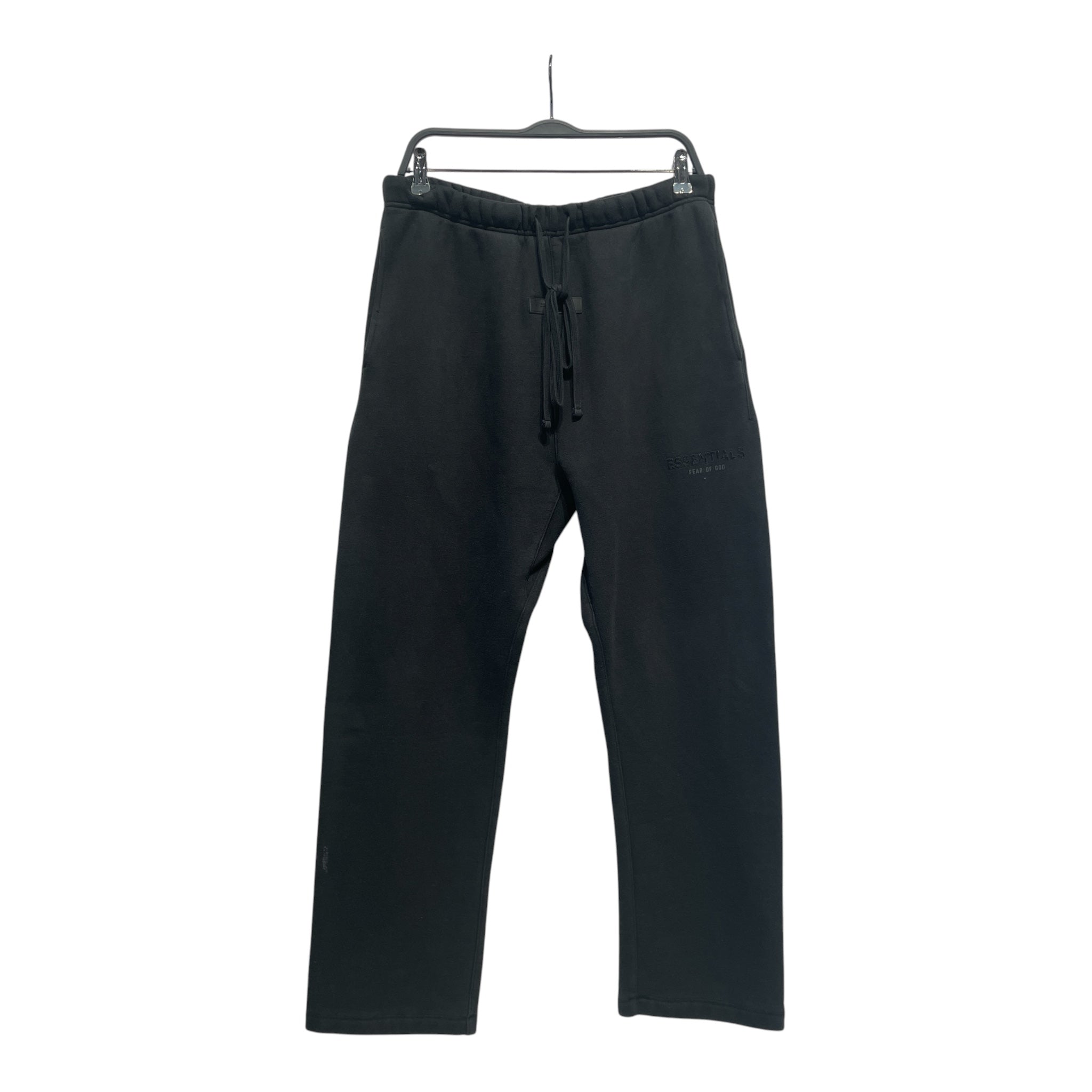 FOG ESSENTIALS/Straight Pants/L/Cotton/BLK/ view 1