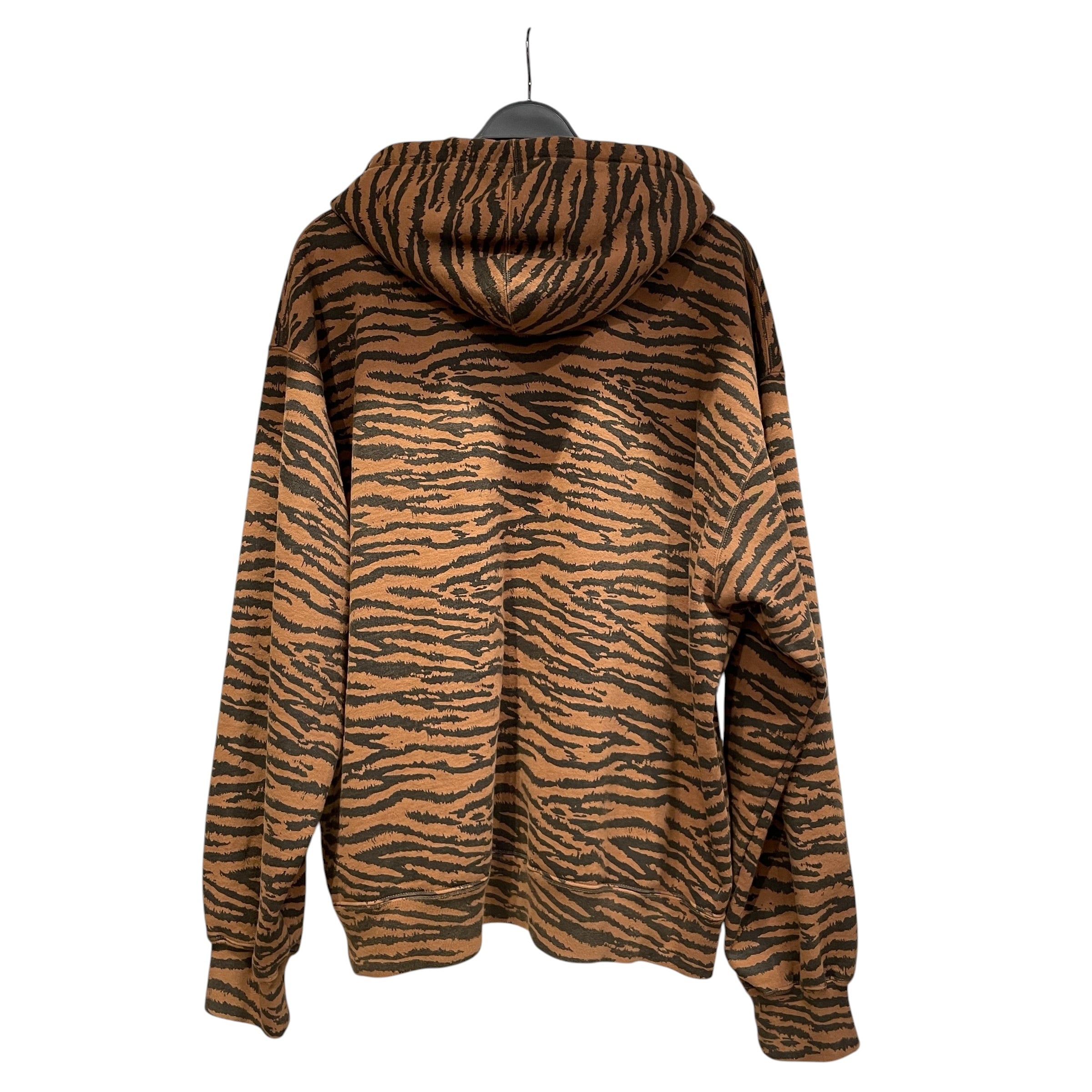 Supreme/Zip Up Hoodie/XL/Animal Pattern/Cotton/BRW/Box zip-up hooded sweatshirt view 2