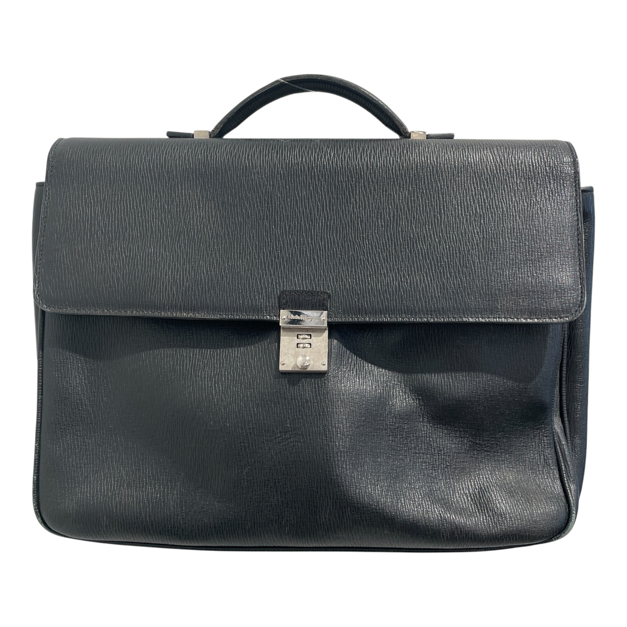 Salvatore Ferragamo/Briefcase/Leather/BLK/FB-249351 view 1