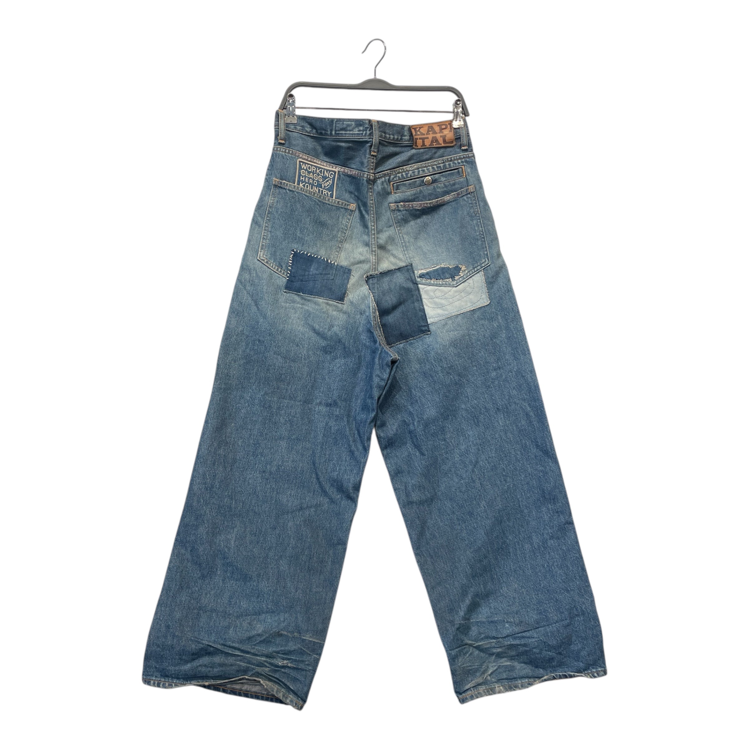 KAPITAL/Wide Leg Pants/2/Denim/IDG/KATSURAGI :P view 2