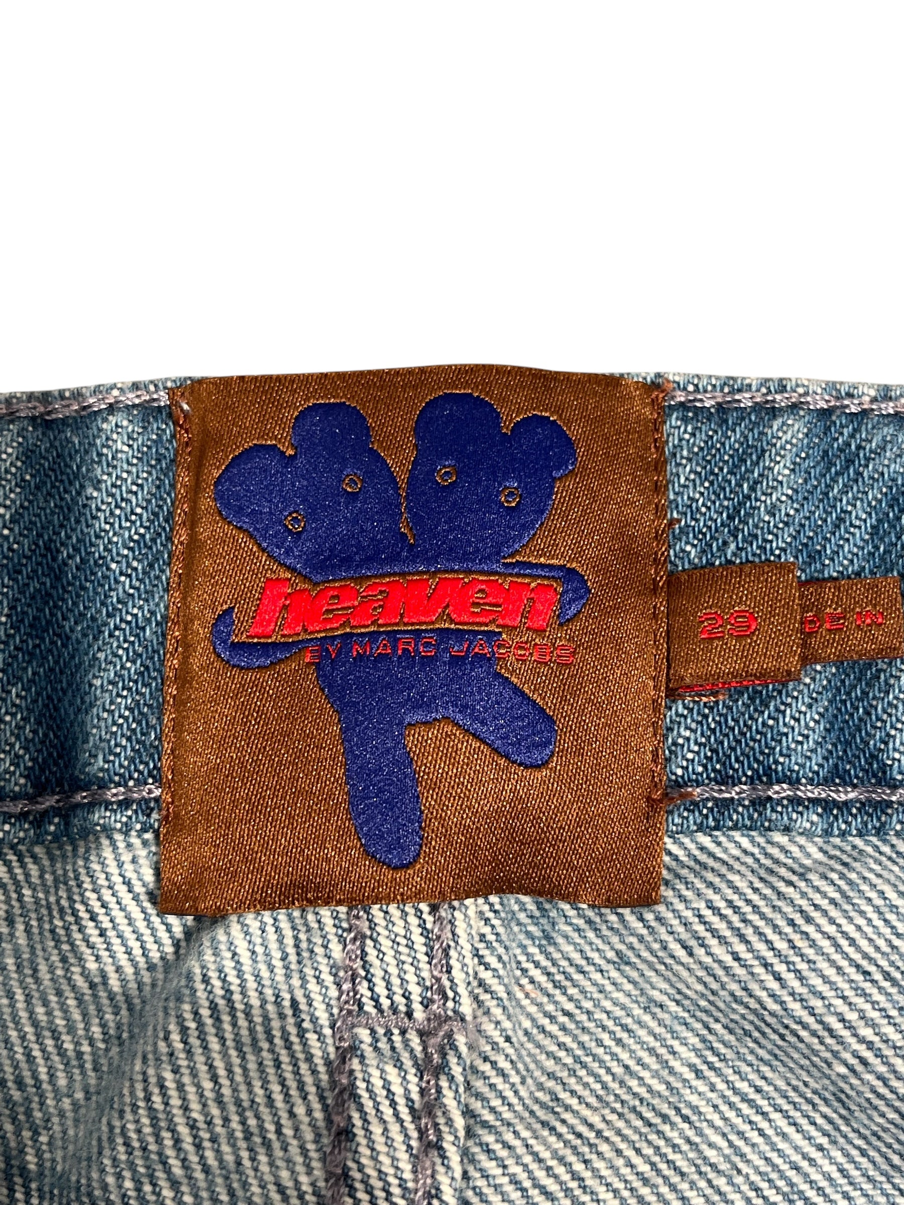 Heaven By Marc Jacobs/Bottoms/29/Floral Pattern/Cotton/BLU/BLUE FLORAL PATTERN JEANS view 3
