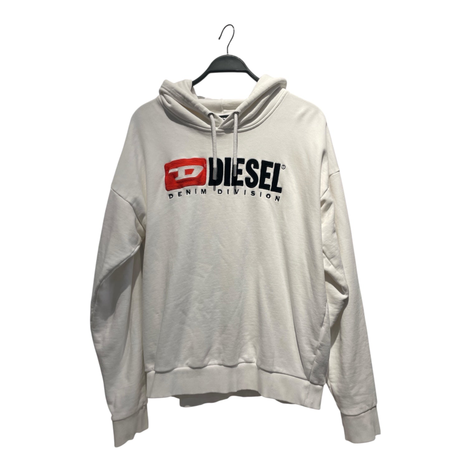 DIESEL/Hoodie/L/Cotton/WHT/ view 1