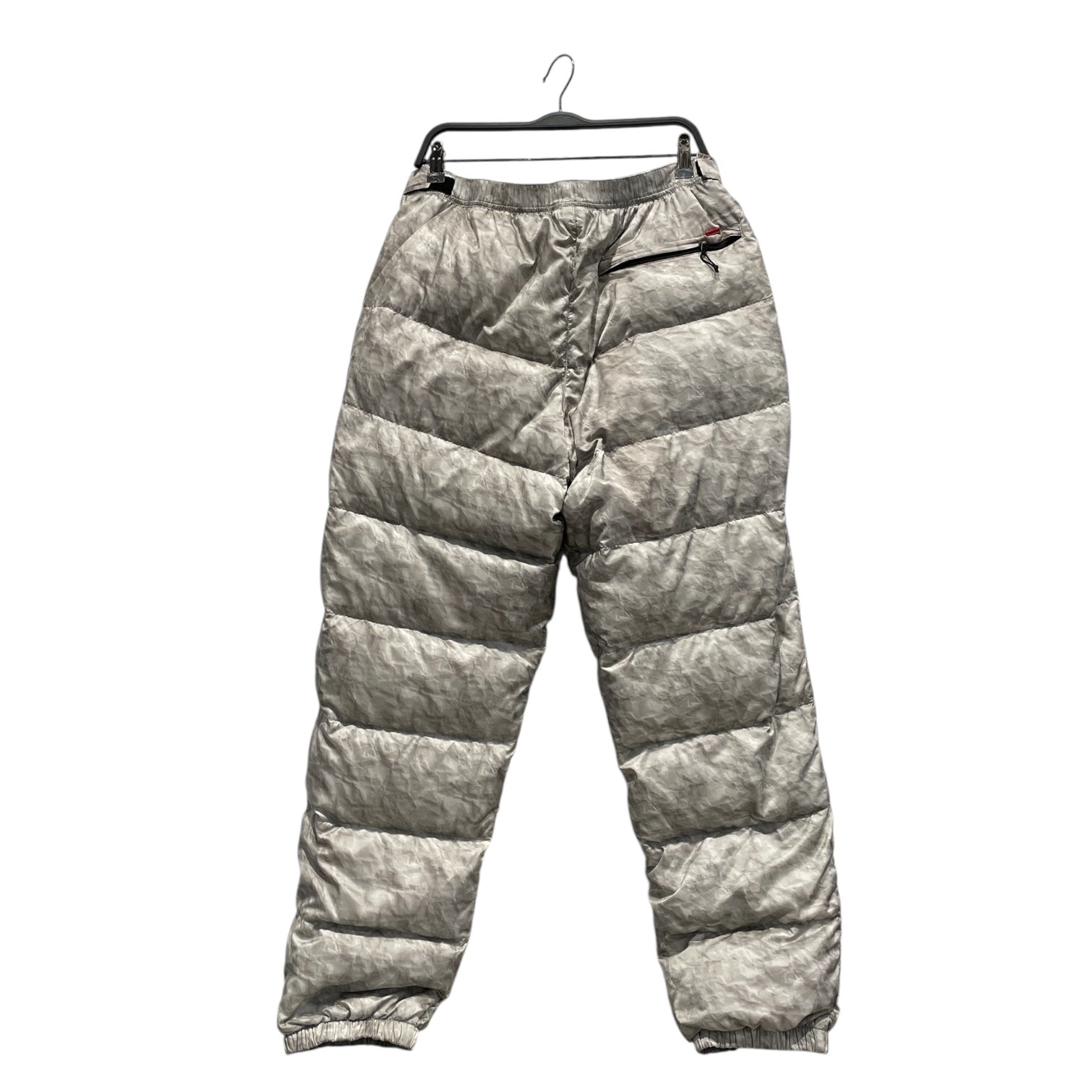 Supreme/THE NORTH FACE/Pants/XL/Nylon/GRY/All Over Print/Paper Print Nuptse Pants view 2