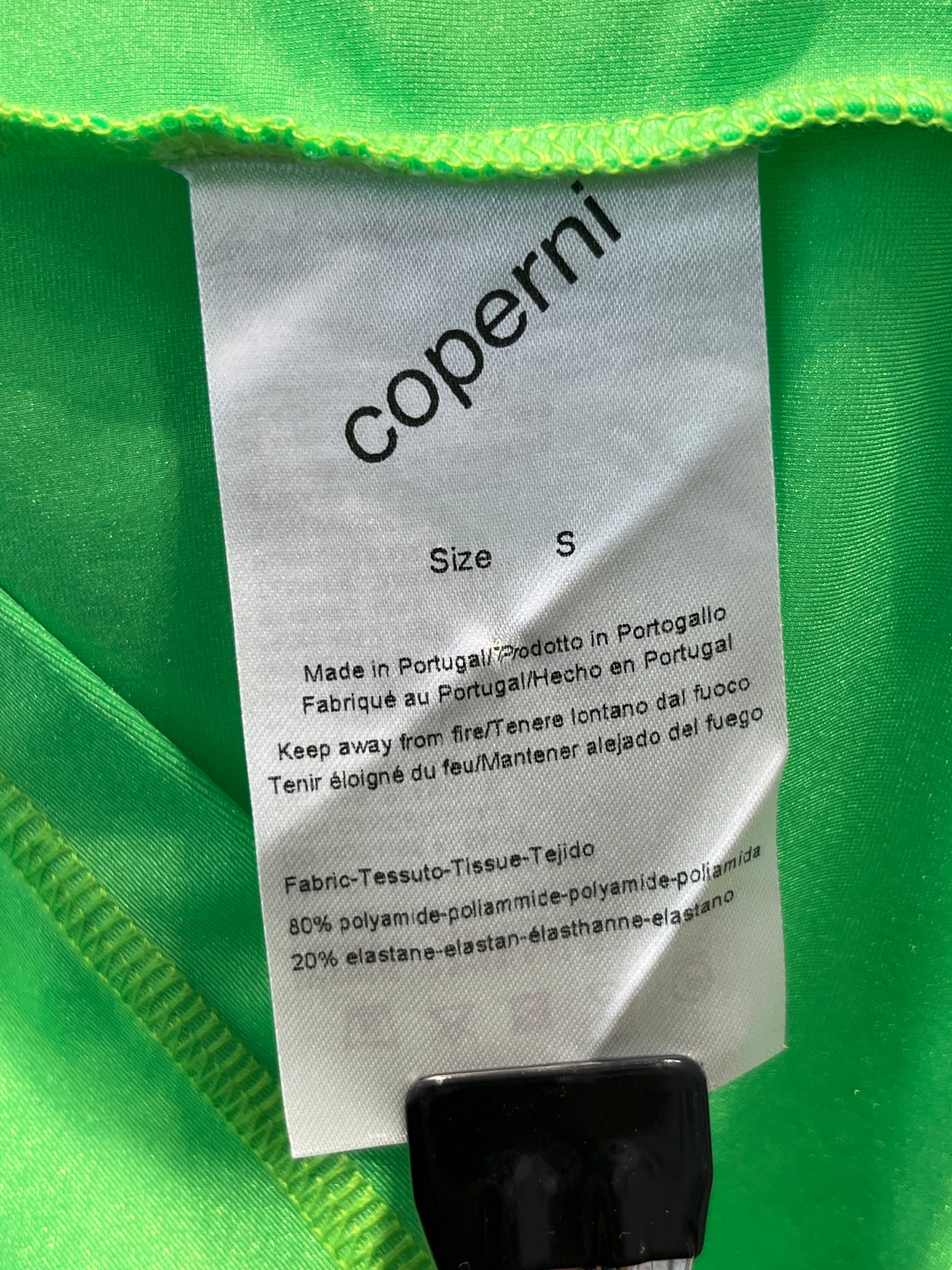 Coperni/T-Shirt/S/Polyester/GRN/STRETCHY TOP SILVER LOGO NWT view 4