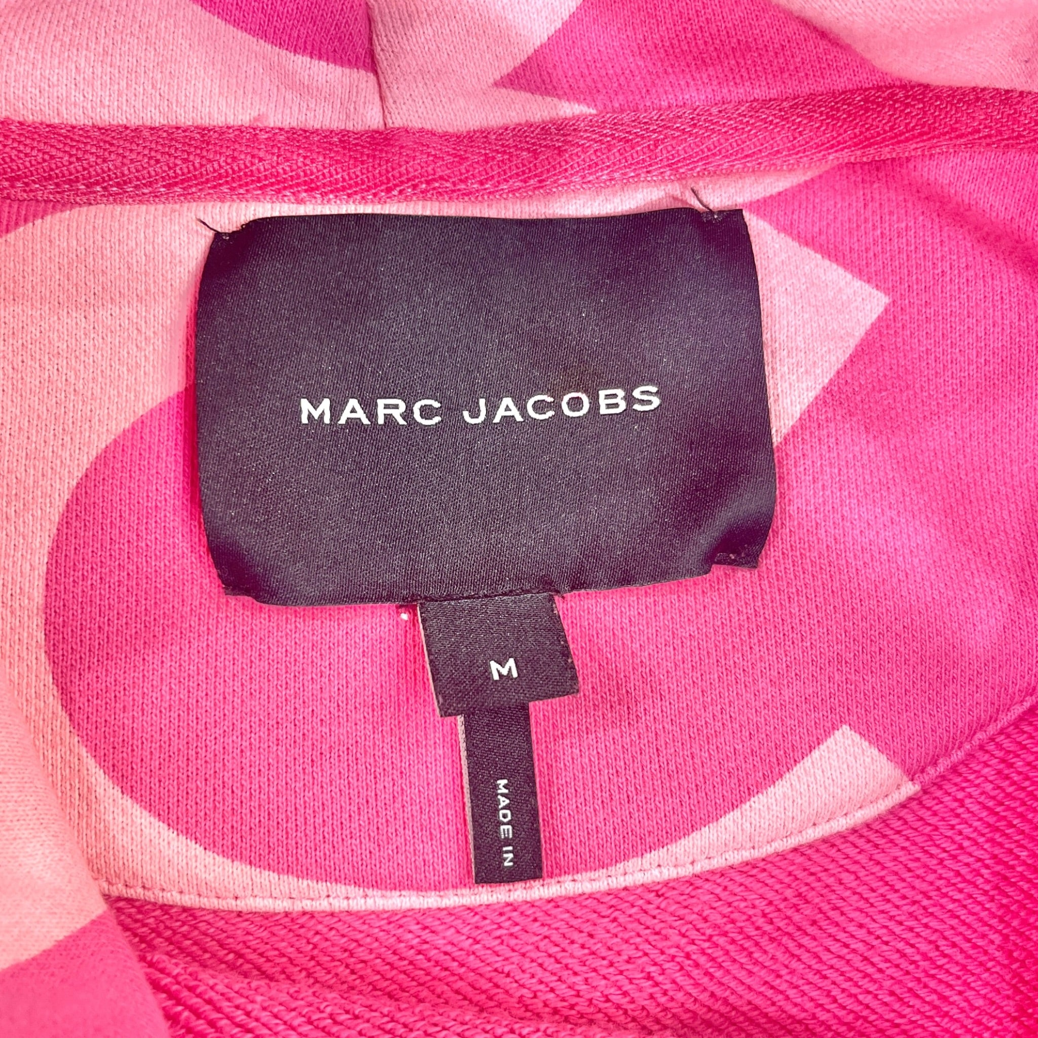 MARC JACOBS/Hoodie/M/Monogram/Cotton/PNK/ view 3