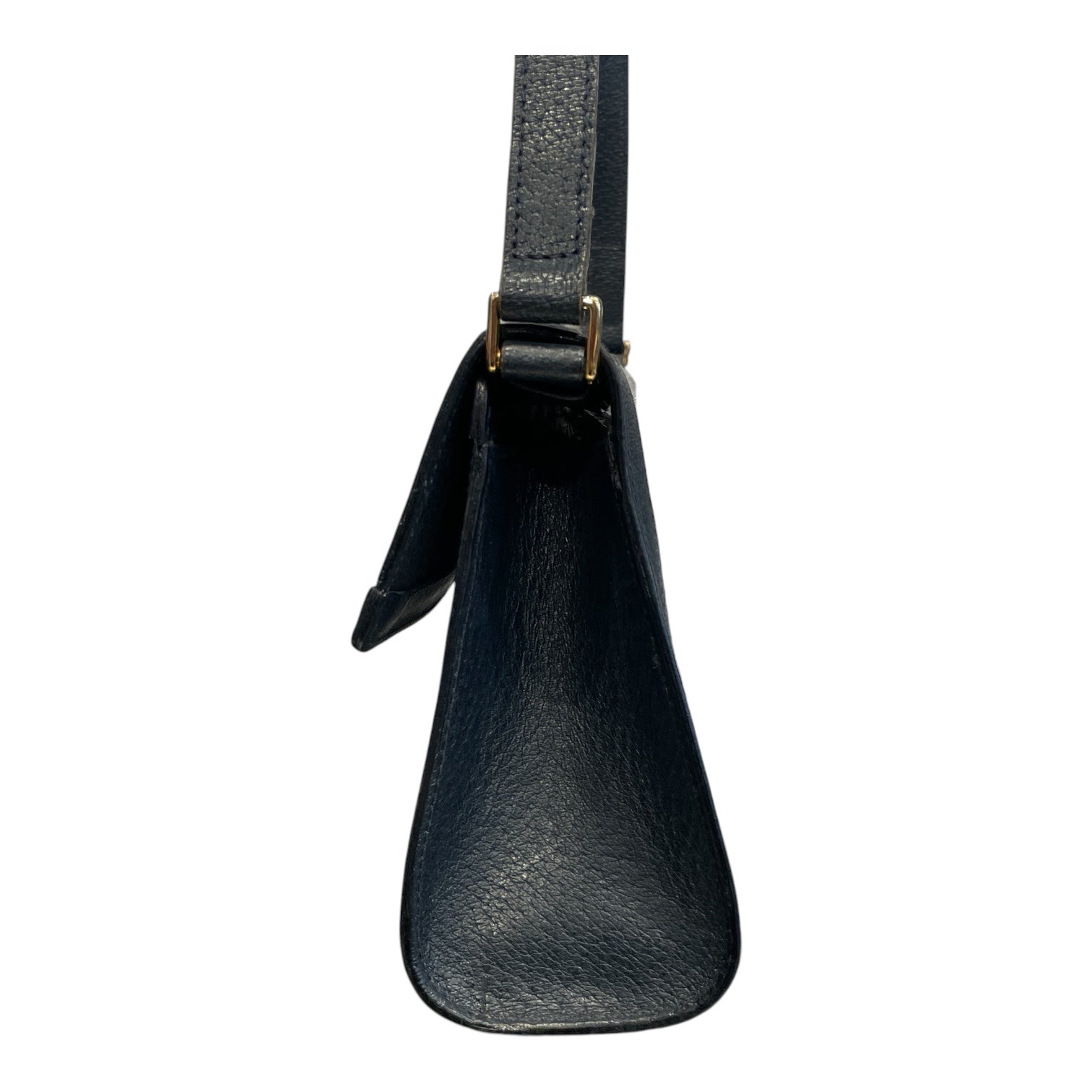 GUCCI/Cross Body Bag/Monogram/Leather/NVY/GUCCI VINTAGE view 4