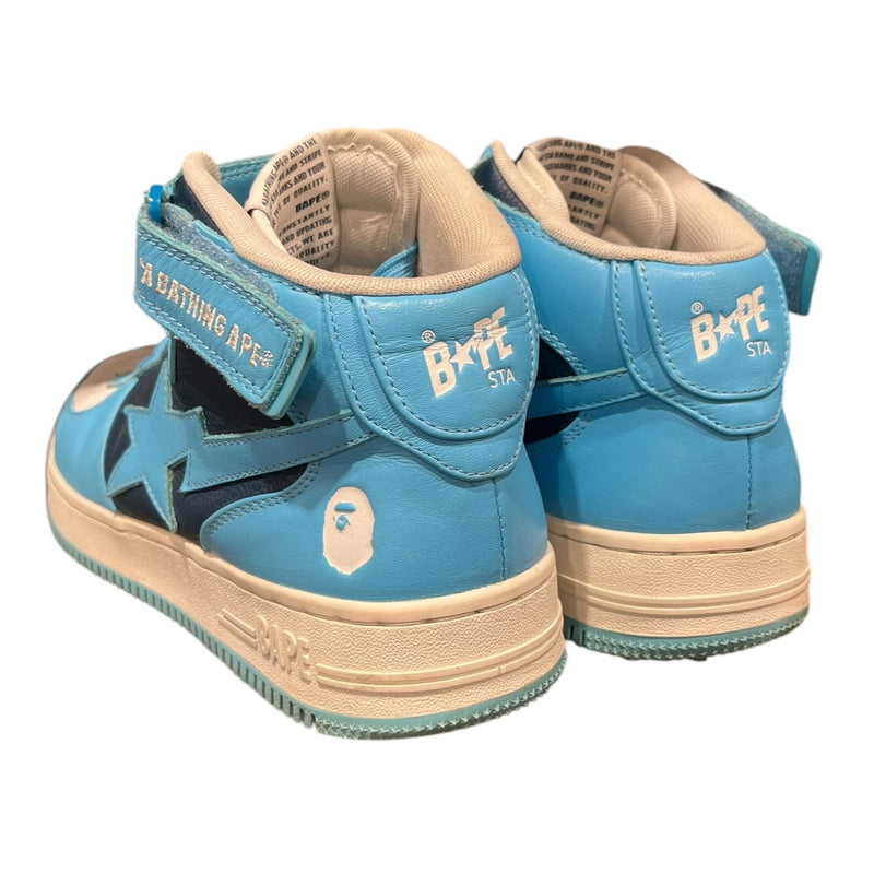 A BATHING APE/Hi-Sneakers/US 9.5/BLU/Mid Blue