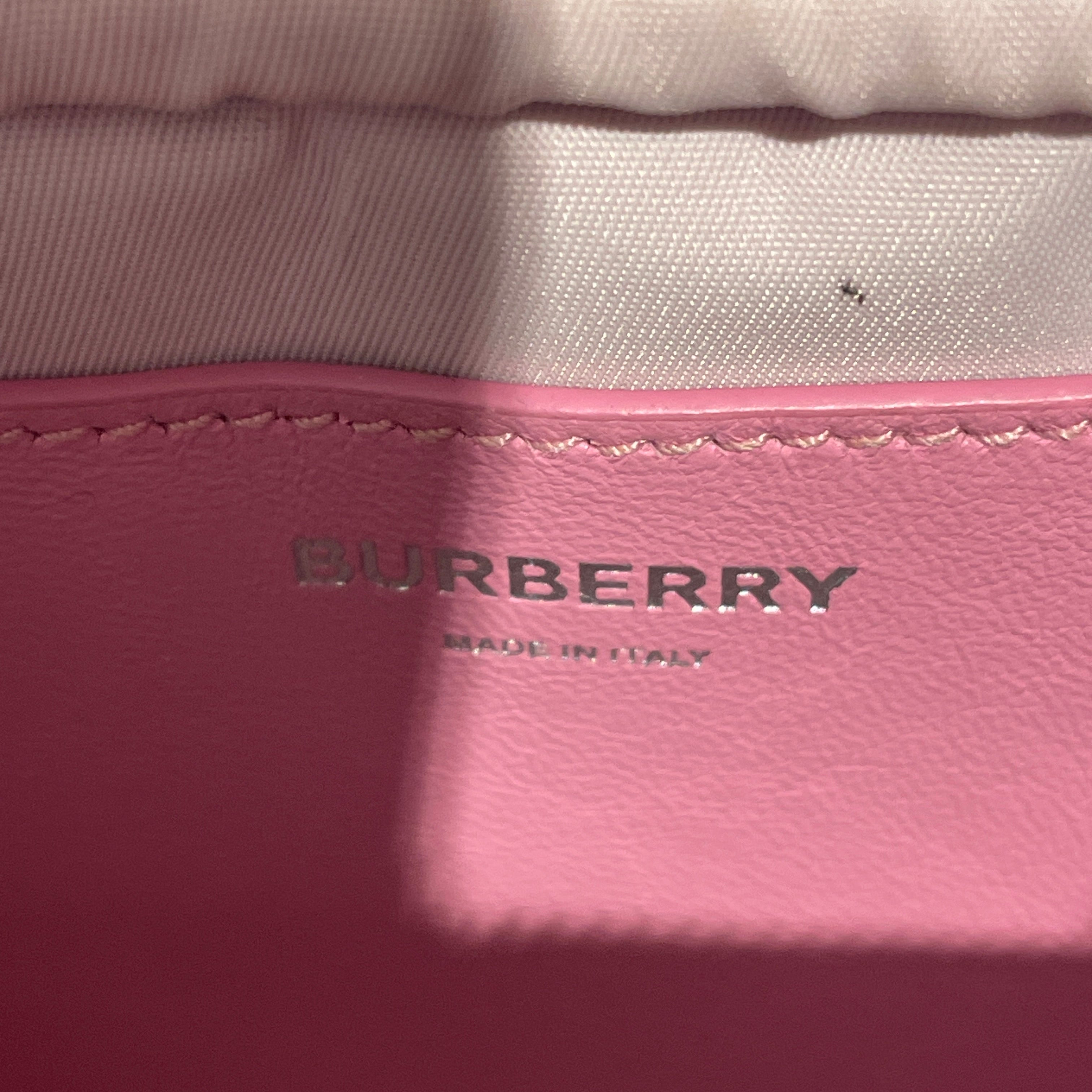 BURBERRY/Cross Body Bag/Leather/PNK/ITPELMAG8526PRA view 4