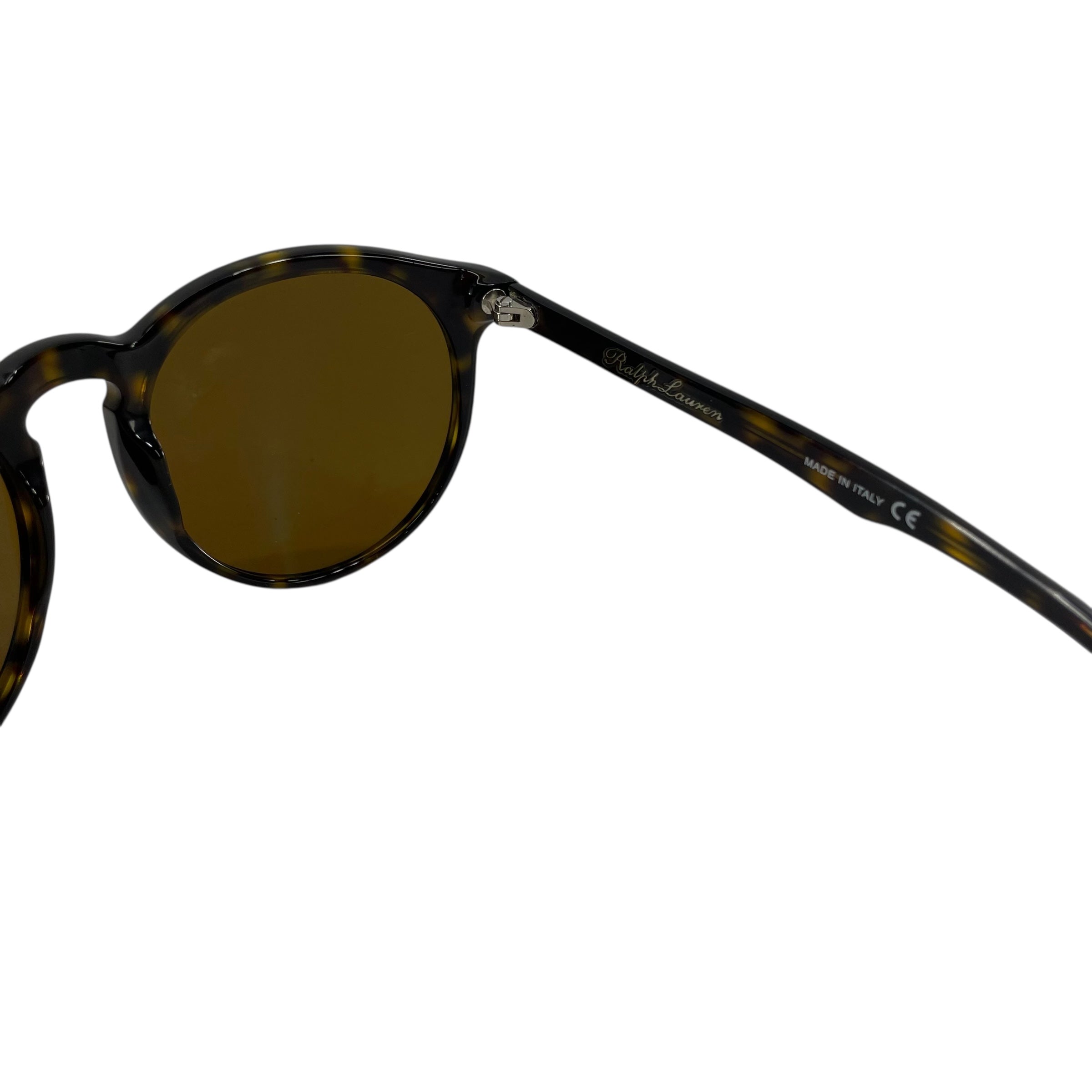 RALPH LAUREN/Sunglasses/Plastic/BRW/TORTOISE SHELL ROUND view 3