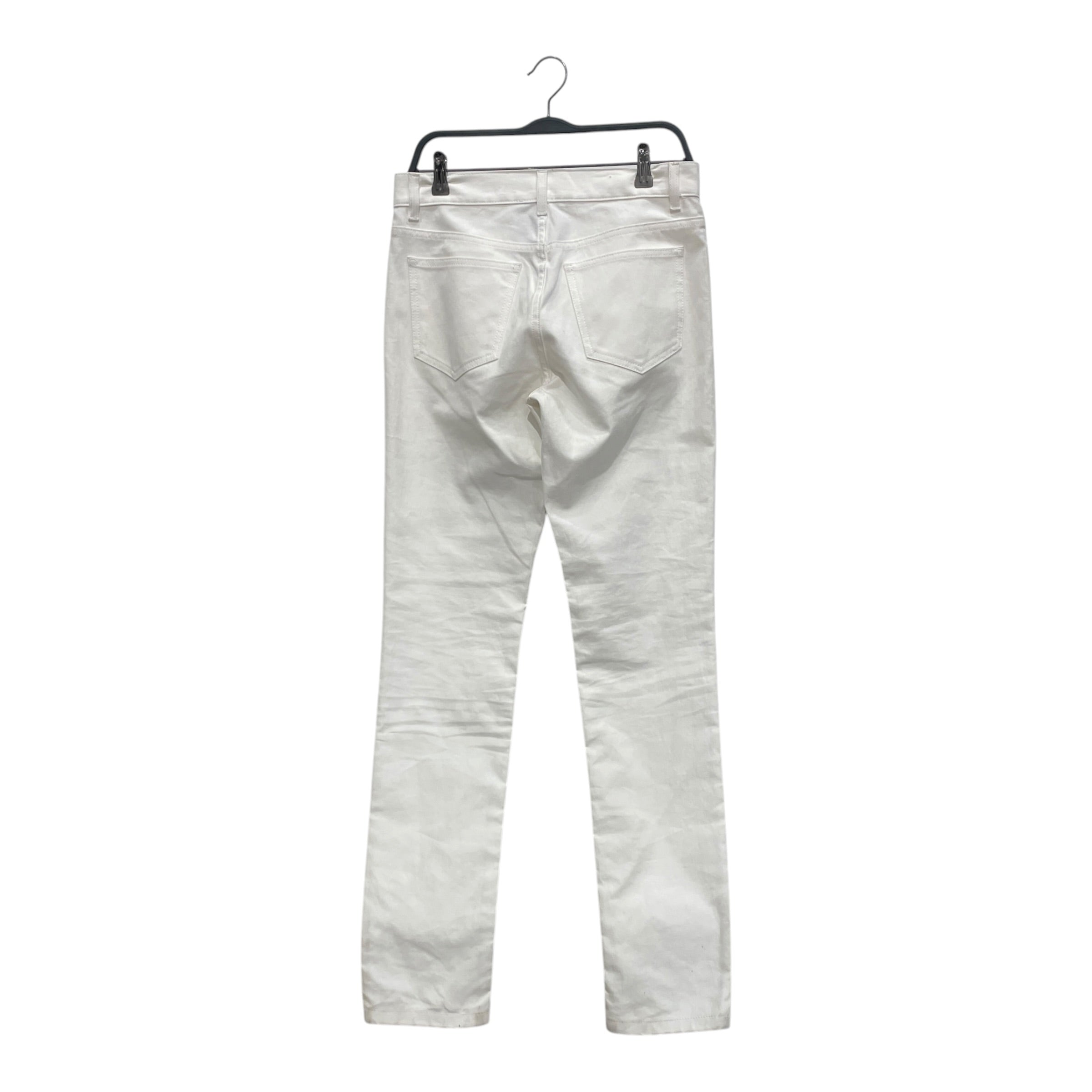 MOSCHINO/Straight Pants/44/Denim/WHT/All Over Print/TEXTS view 2