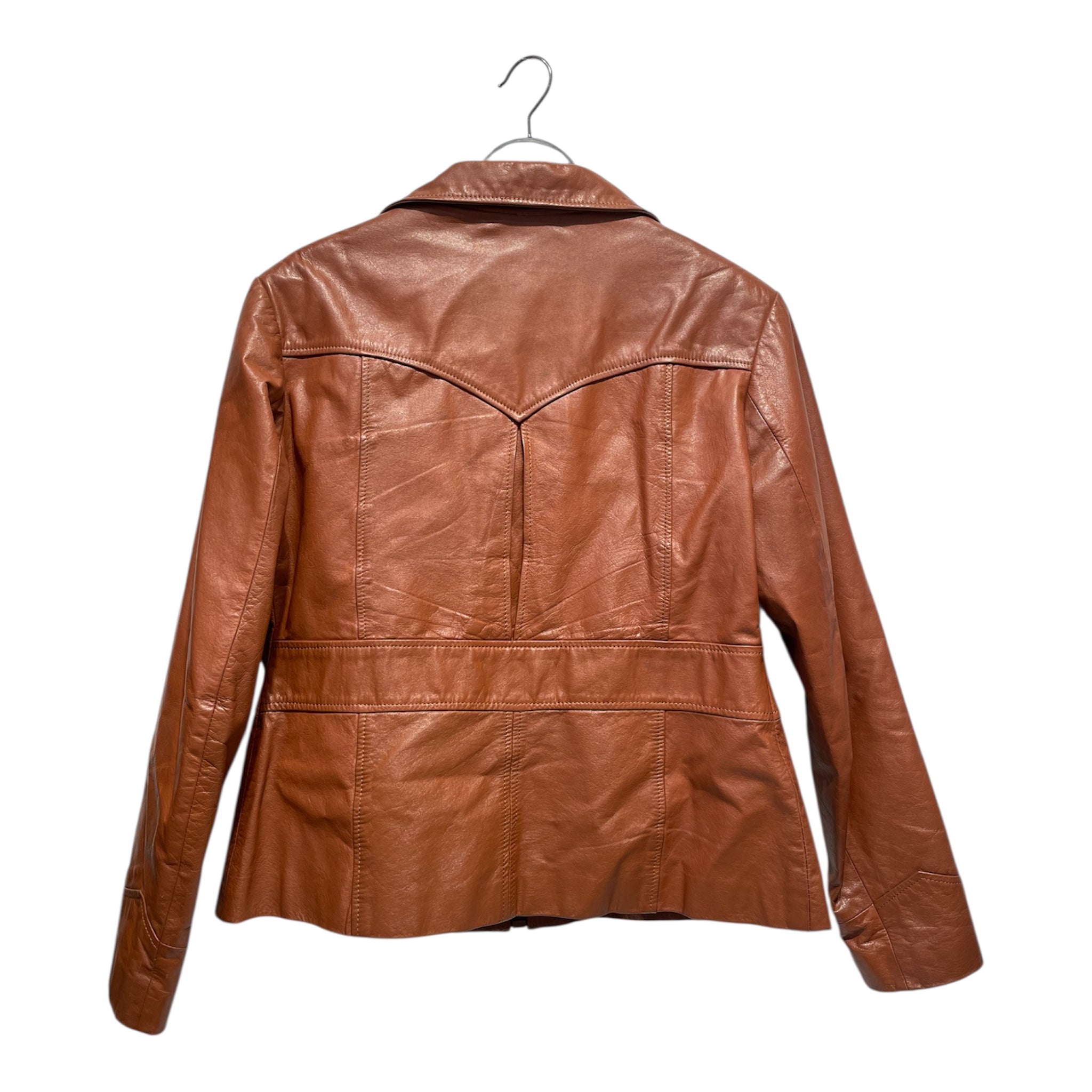 easy going/Leather Jkt/M/Leather/CML/rn# 8483 view 2