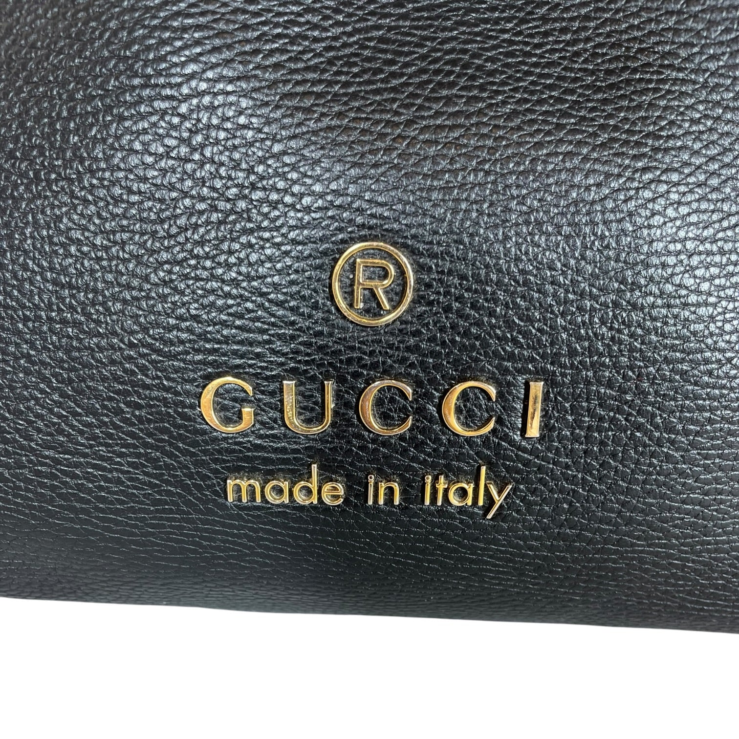 GUCCI/Tote Bag/Leather/BLK/GIFFORD view 4