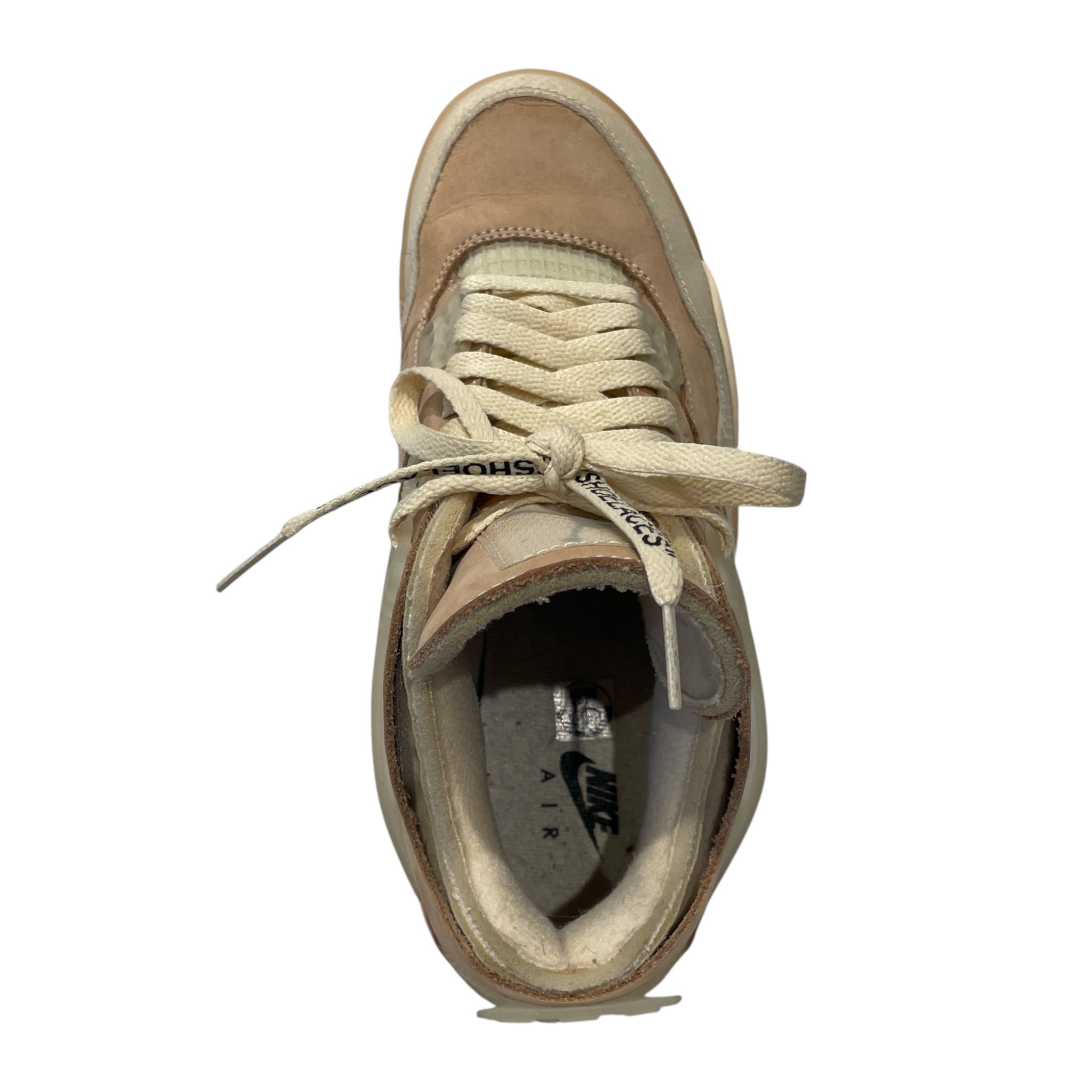 JORDAN BRAND/OFF-WHITE/Low-Sneakers/US 9.5/CRM/SAIL view 4