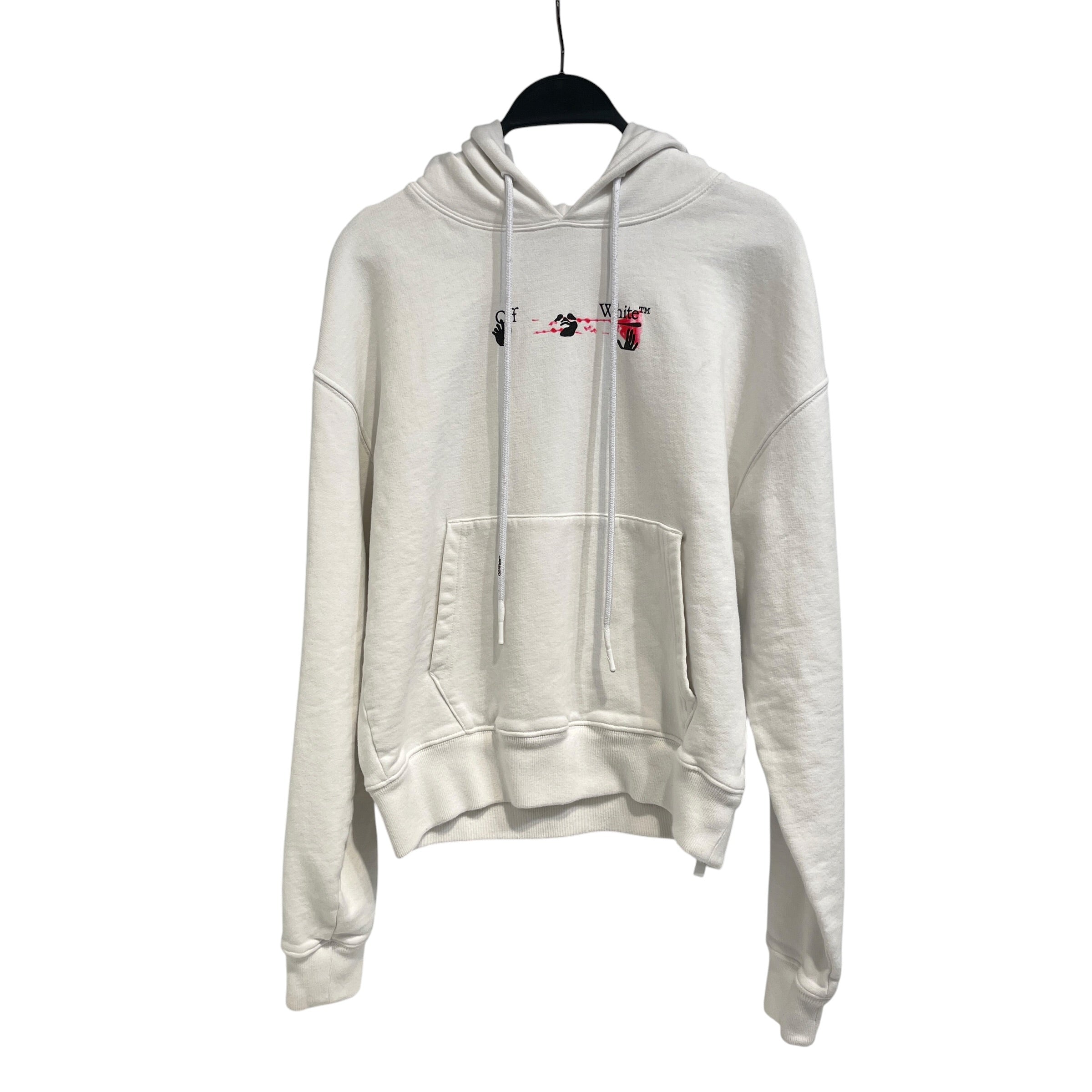 OFF-WHITE/Sweatshirt/XS/Cotton/WHT/Acrylic Arrow view 1