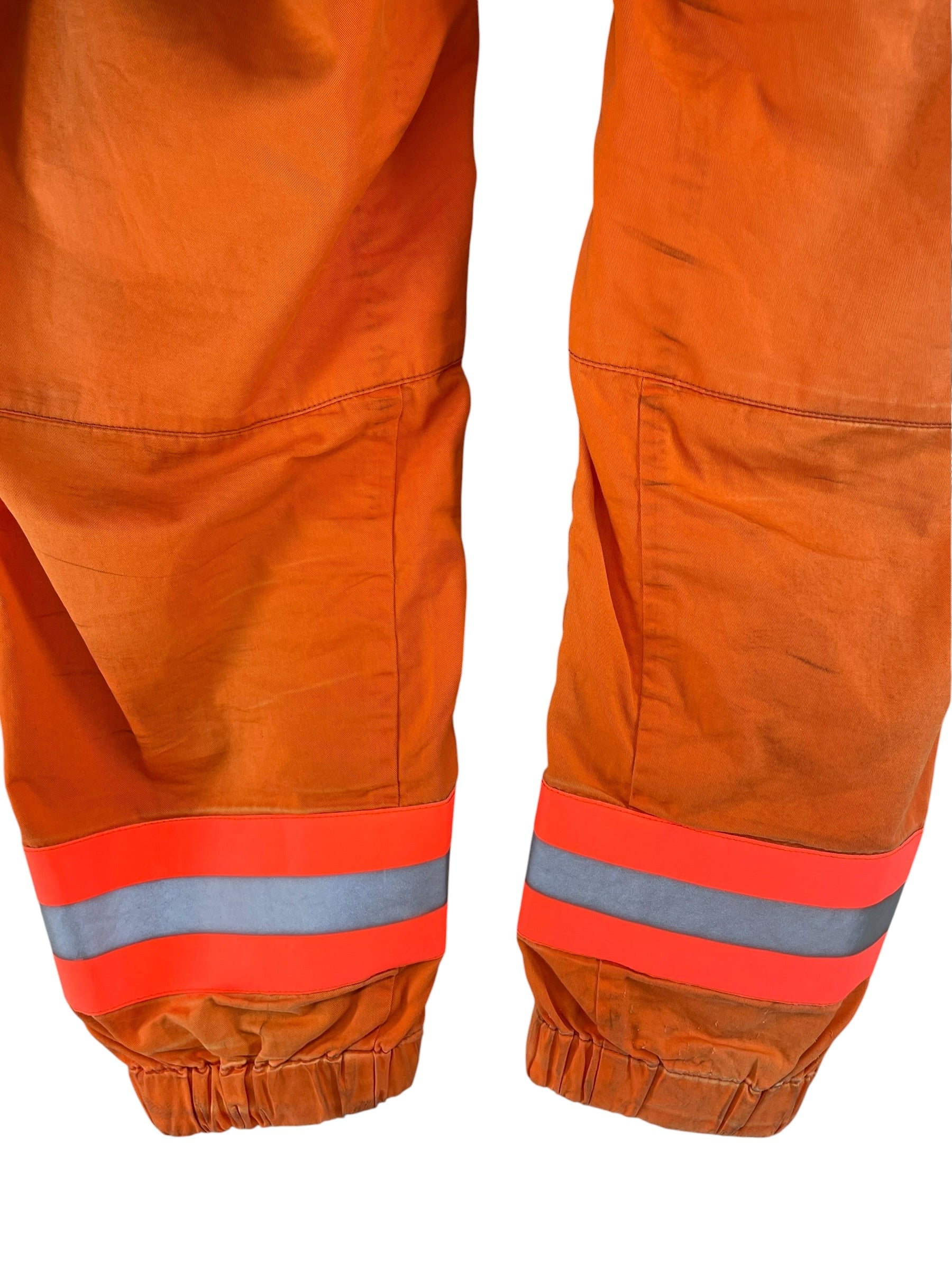 Calvin Klein 205W39NYC/RAF SIMONS/Straight Pants/XS/Cotton/ORN/RUNWAY FIREMAN ZIP PANT view 6