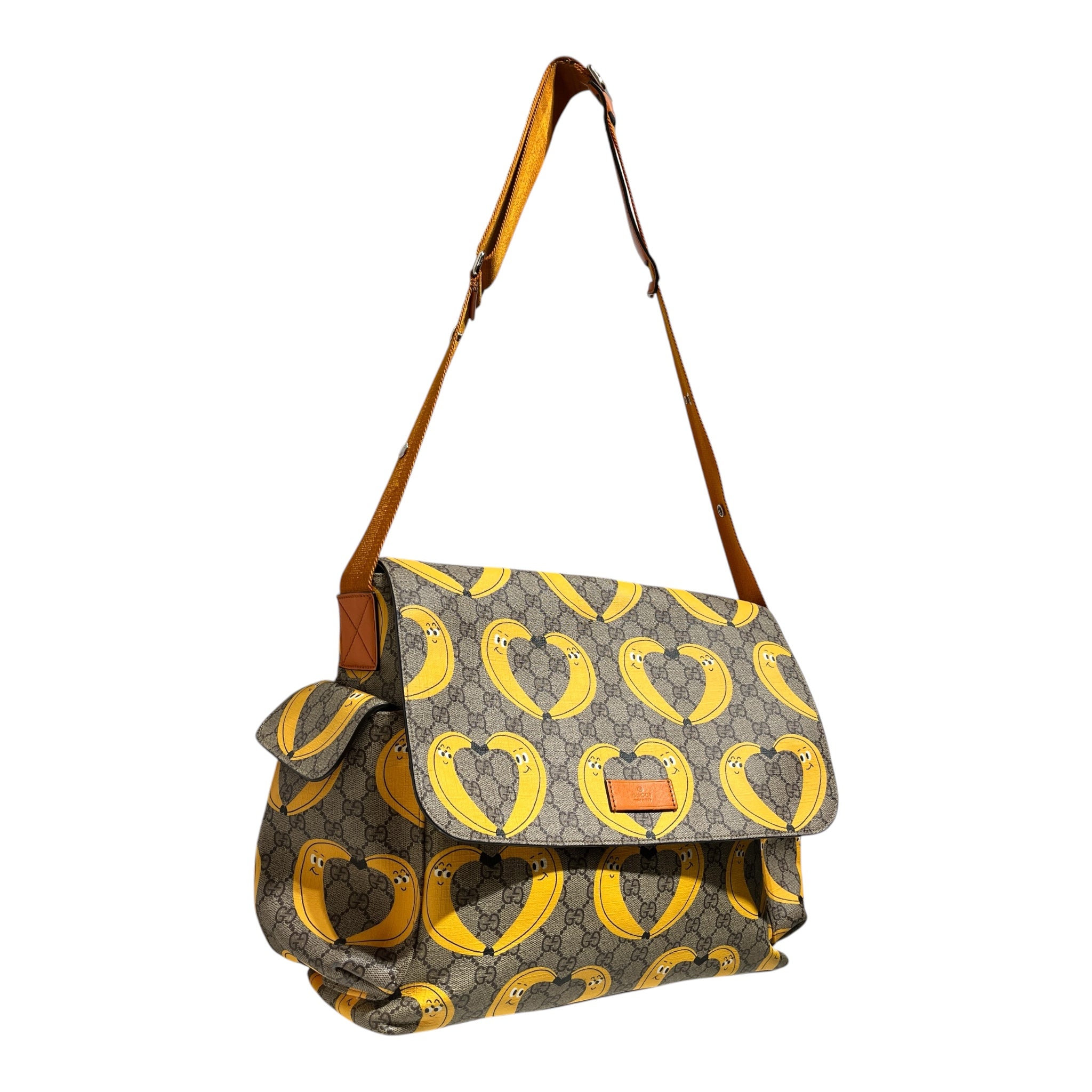 GUCCI/Cross Body Bag/Monogram/Leather/ORN/Gucci x Nina Dzyvulska Diaper view 2
