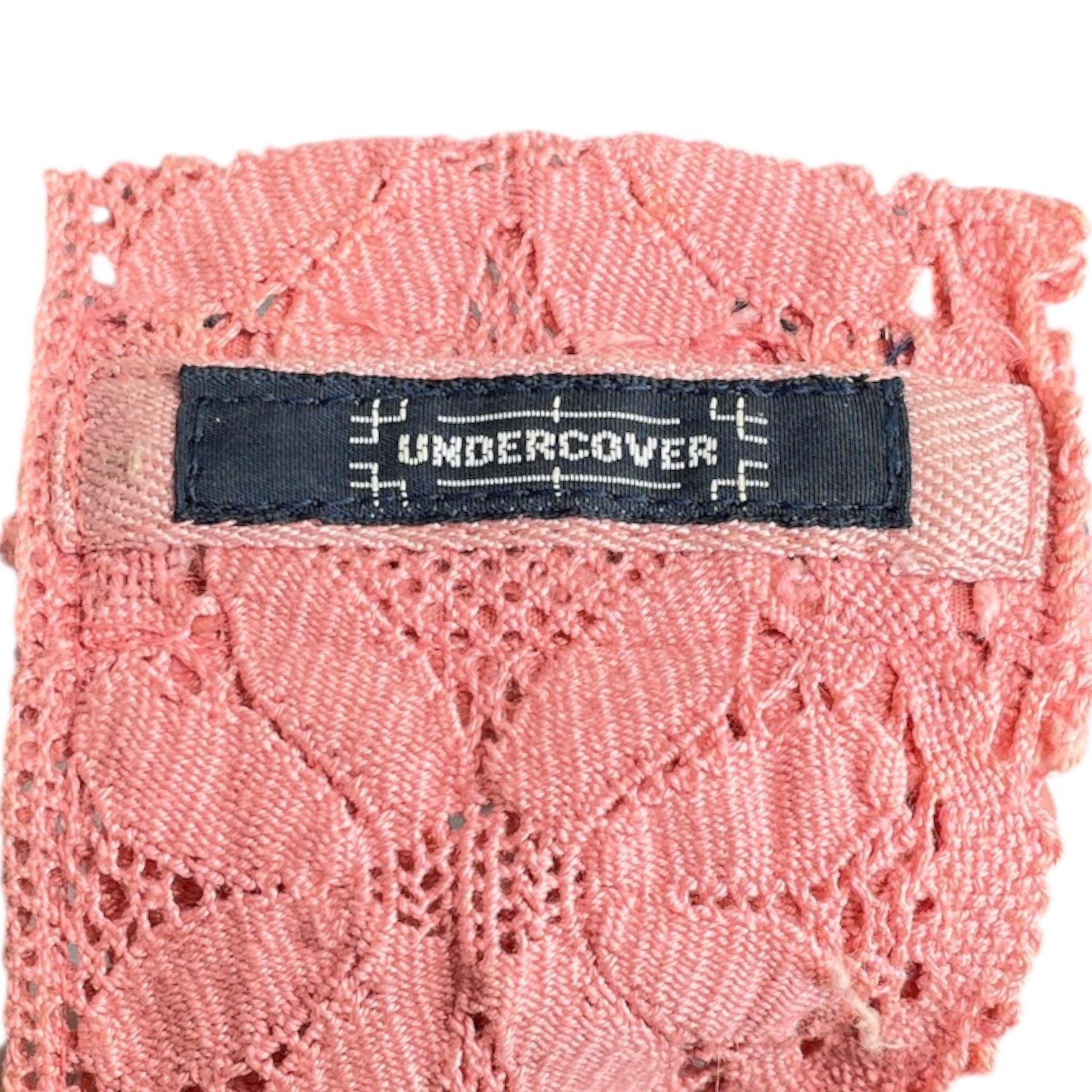 UNDERCOVER/Bracelet/Floral Pattern/Cotton/PNK/LACE HOOK BRACELET view 3