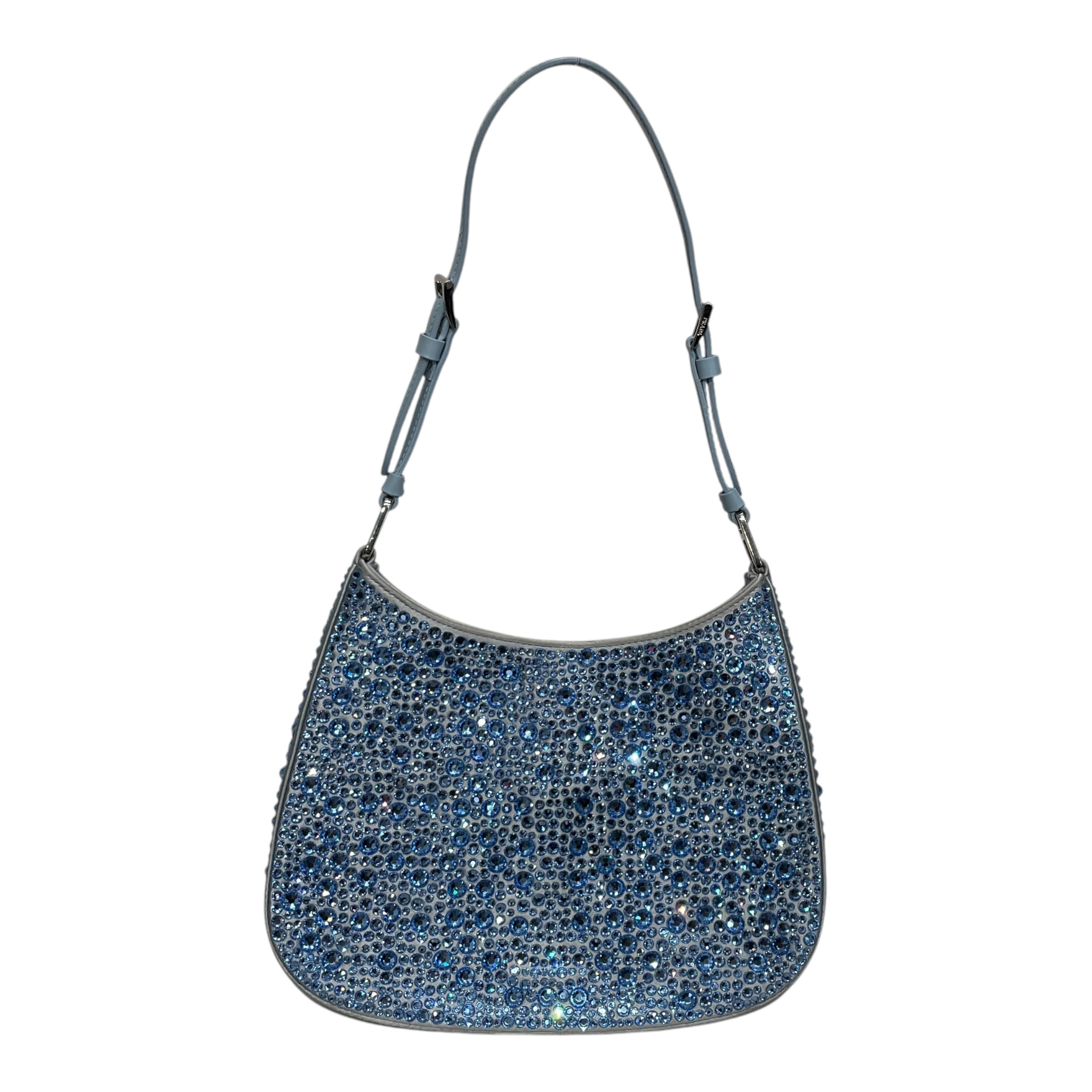 PRADA/Hand Bag/Iridescent/Leather/BLU/SEQUIN CHLOE BAG view 1