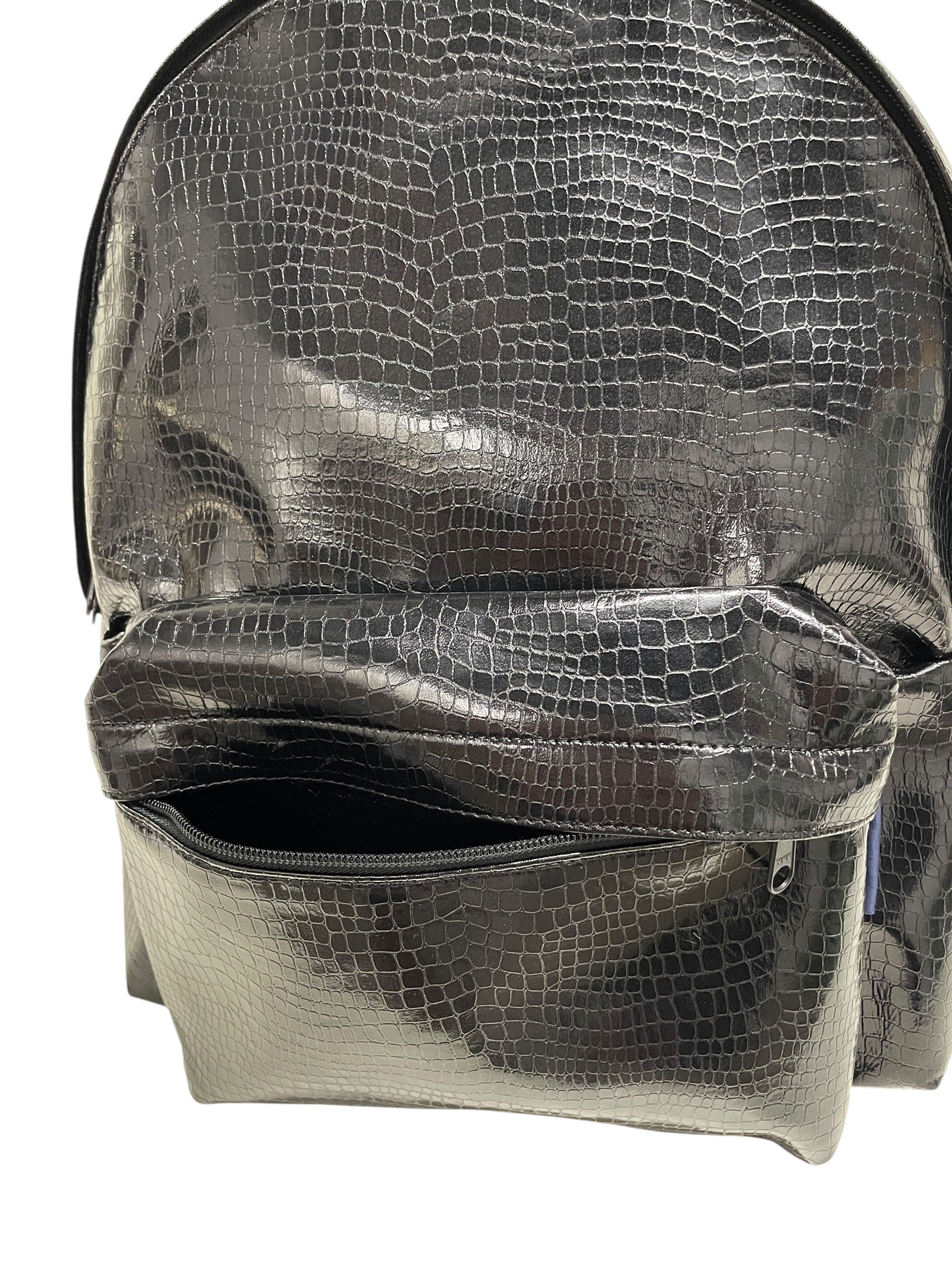 COMME des GARCONS/Backpack/Leather/BLK/CROCODILE SKIN view 6