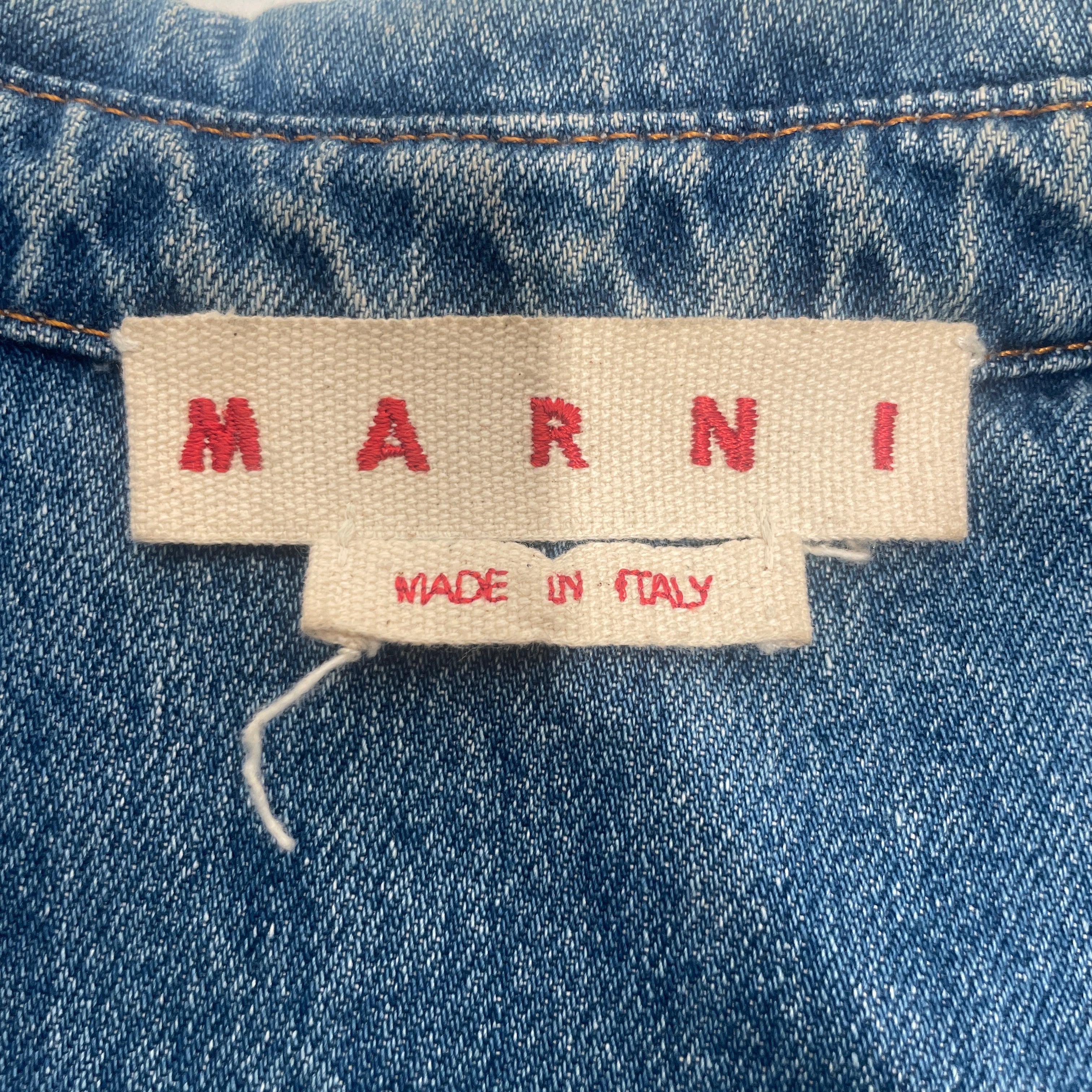 MARNI/Denim Jkt/Denim/IDG/ view 3