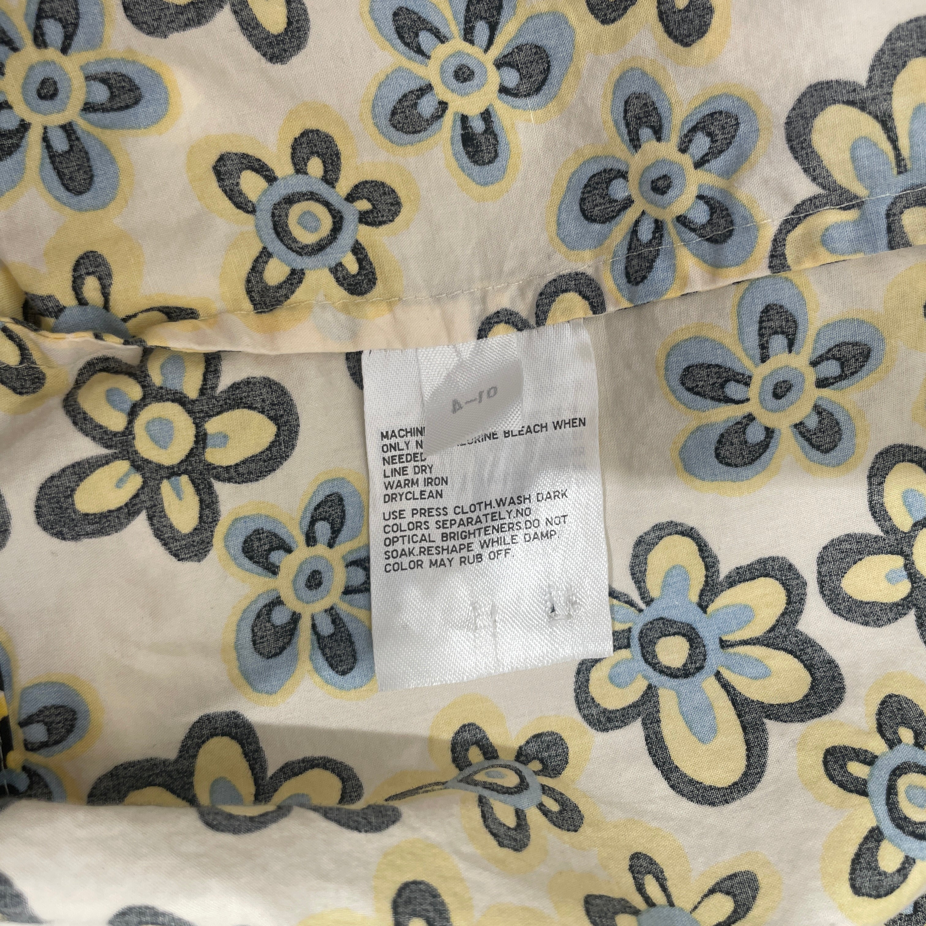 UNIQLO×MARNI/SS Shirt/L/Cotton/YEL/All Over Print/ view 4