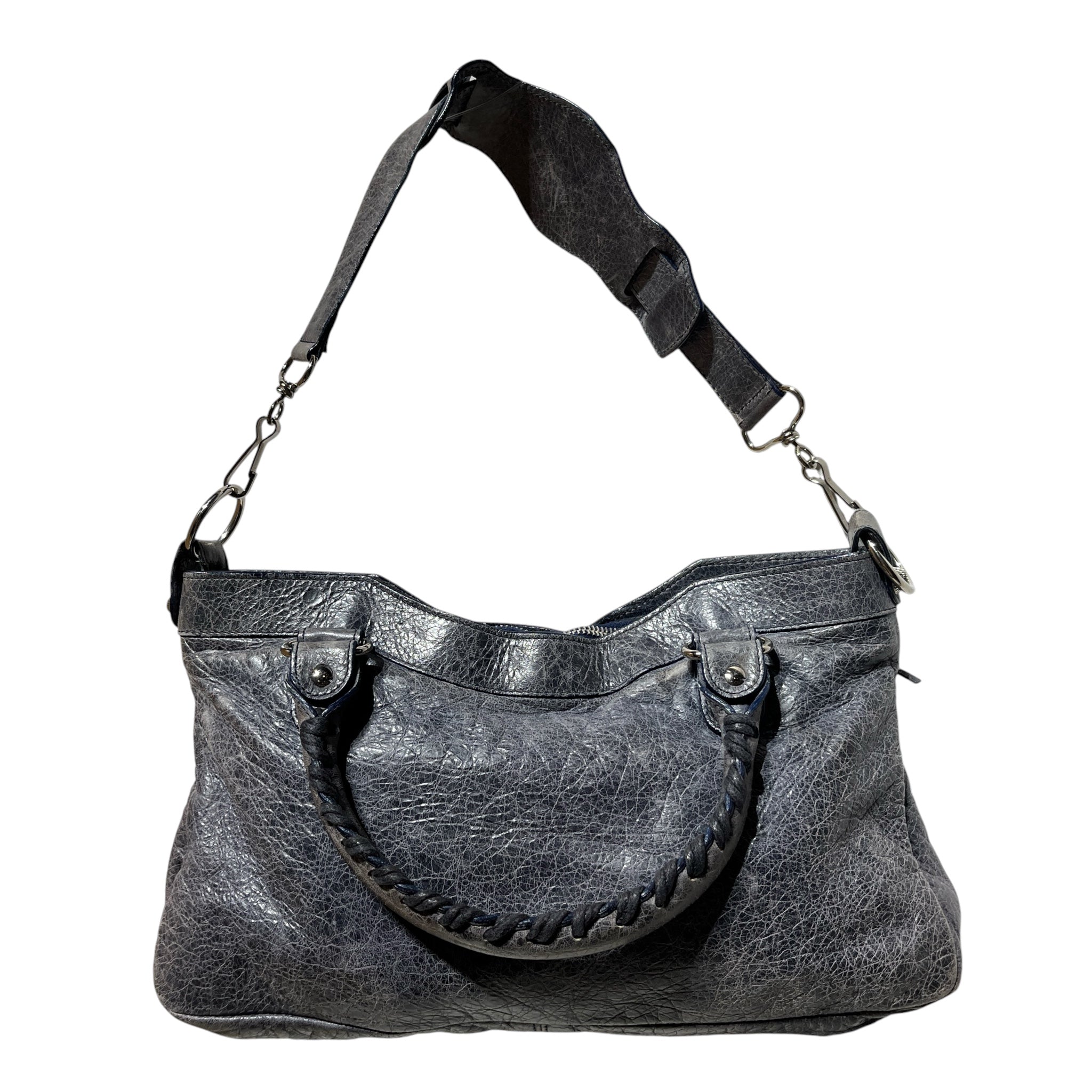 BALENCIAGA/Cross Body Bag/Leather/IDG/city view 2