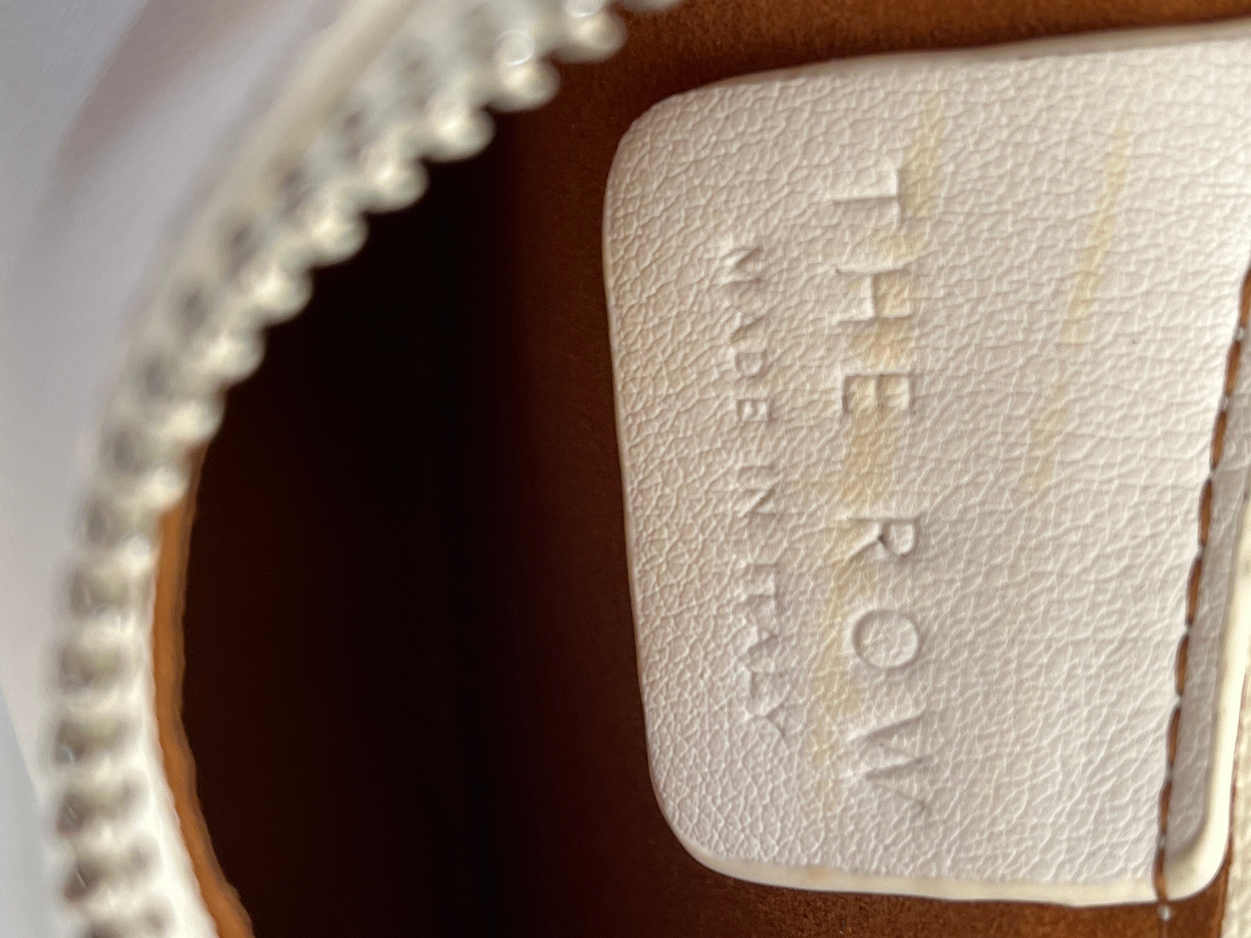 THE ROW/Bag/Leather/WHT/HALF MOON view 7