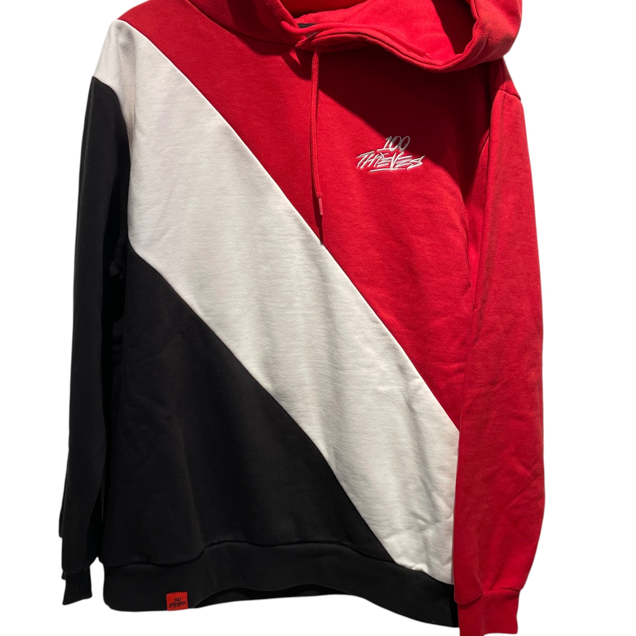 100 Thieves/Hoodie/L/All Over Print/Cotton/RED/ view 1