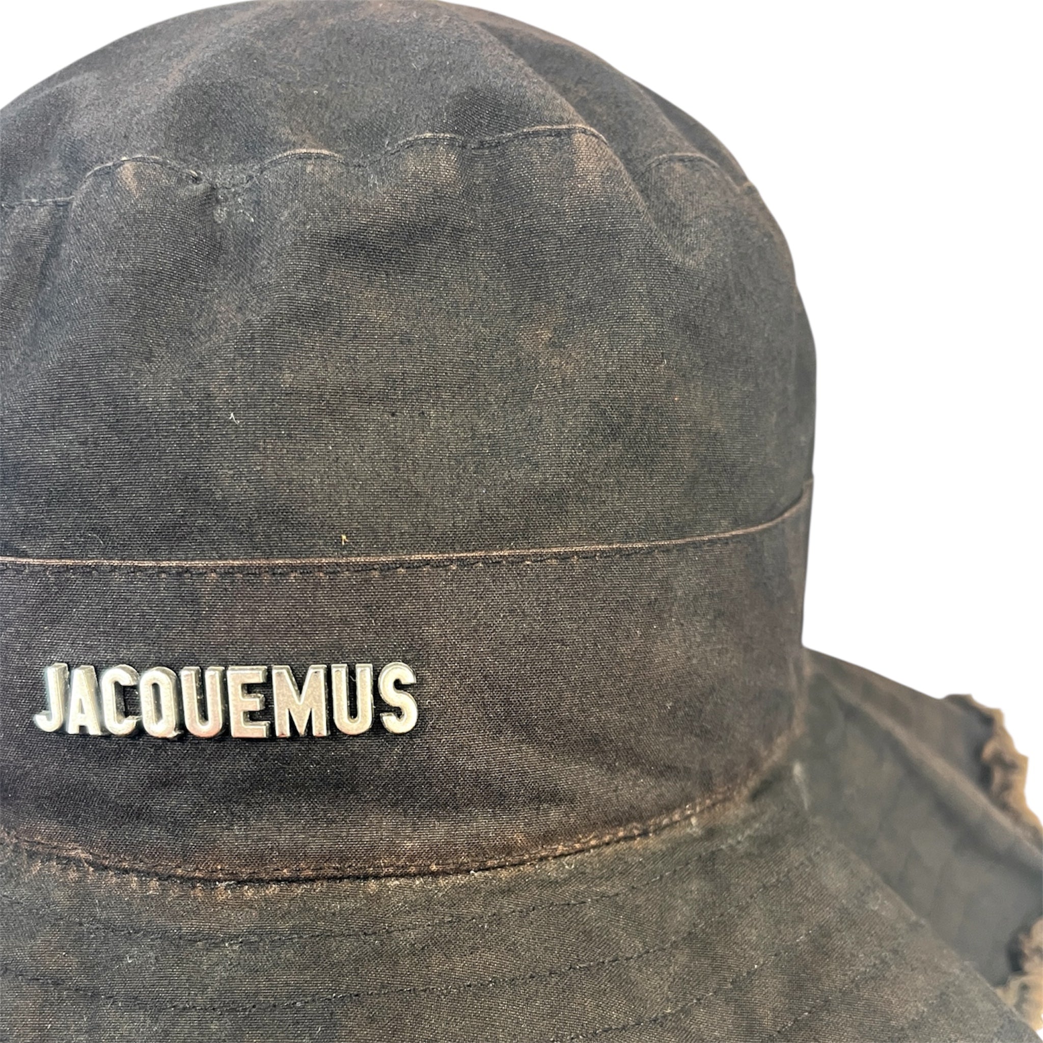 JACQUEMUS/Bucket Hat/OS/Cotton/BLK/BUCKET HAT view 4