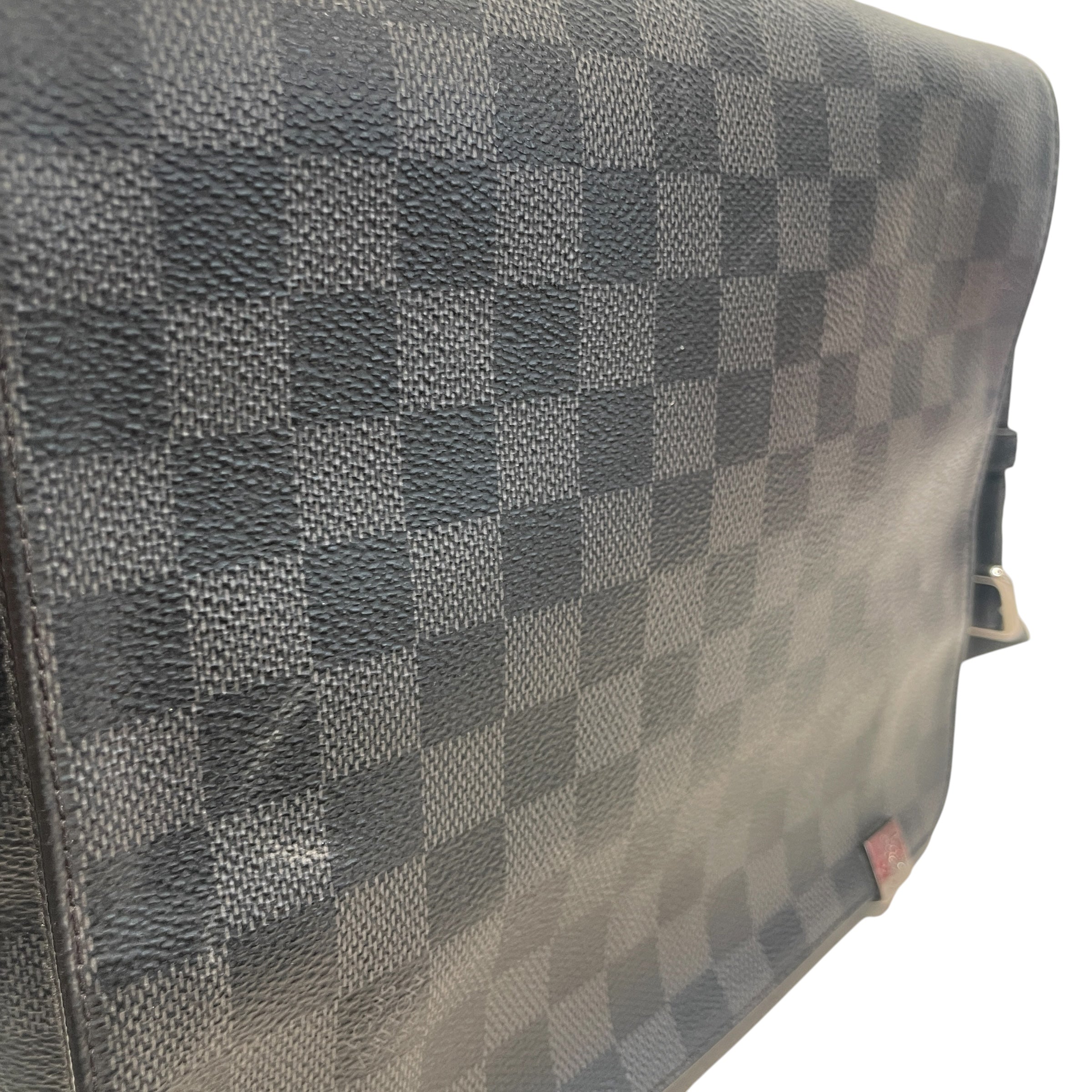 LOUIS VUITTON/Cross Body Bag/Leather/BLK/Damier Graphite view 6