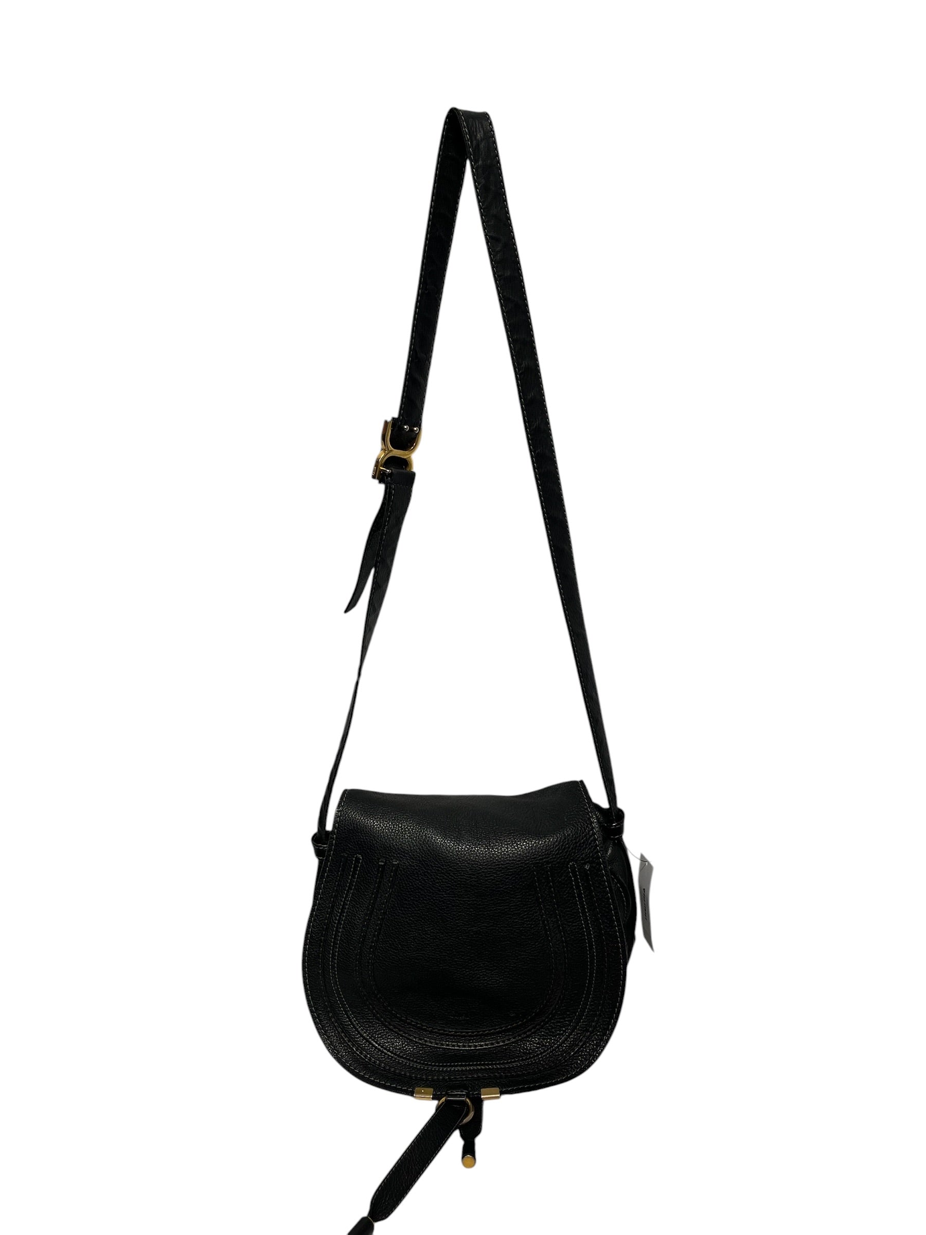 Chloe/Cross Body Bag/Leather/BLK/01-13-62-65 view 1