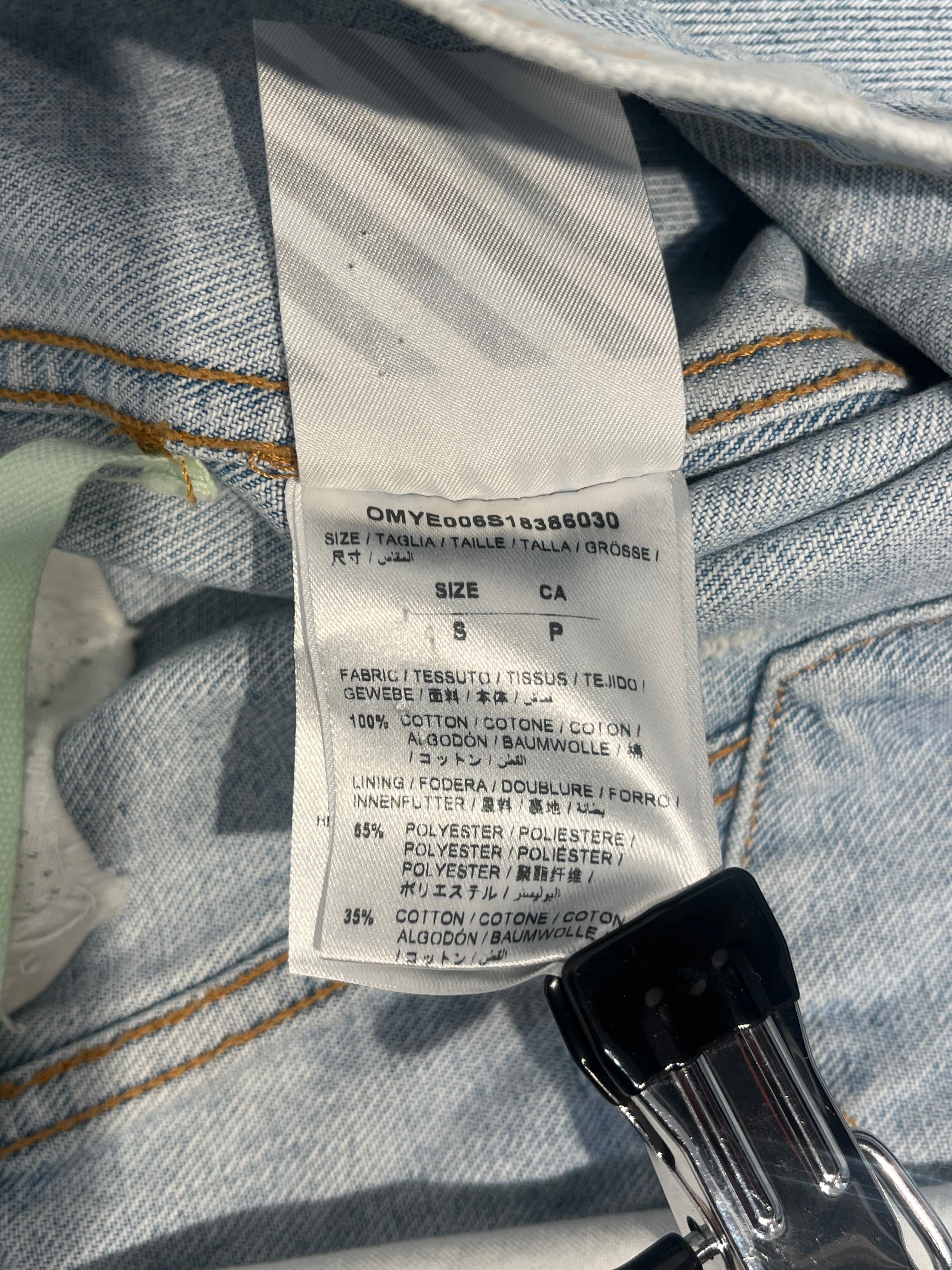 OFF-WHITE/Denim Jkt/S/Denim/BLU/TERMPERATURE view 5