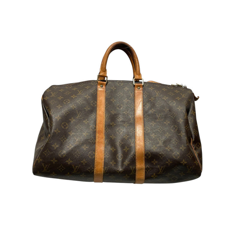 LOUIS VUITTON/Luggage/FREE/Monogram/Leather/BRW/Keepall 45