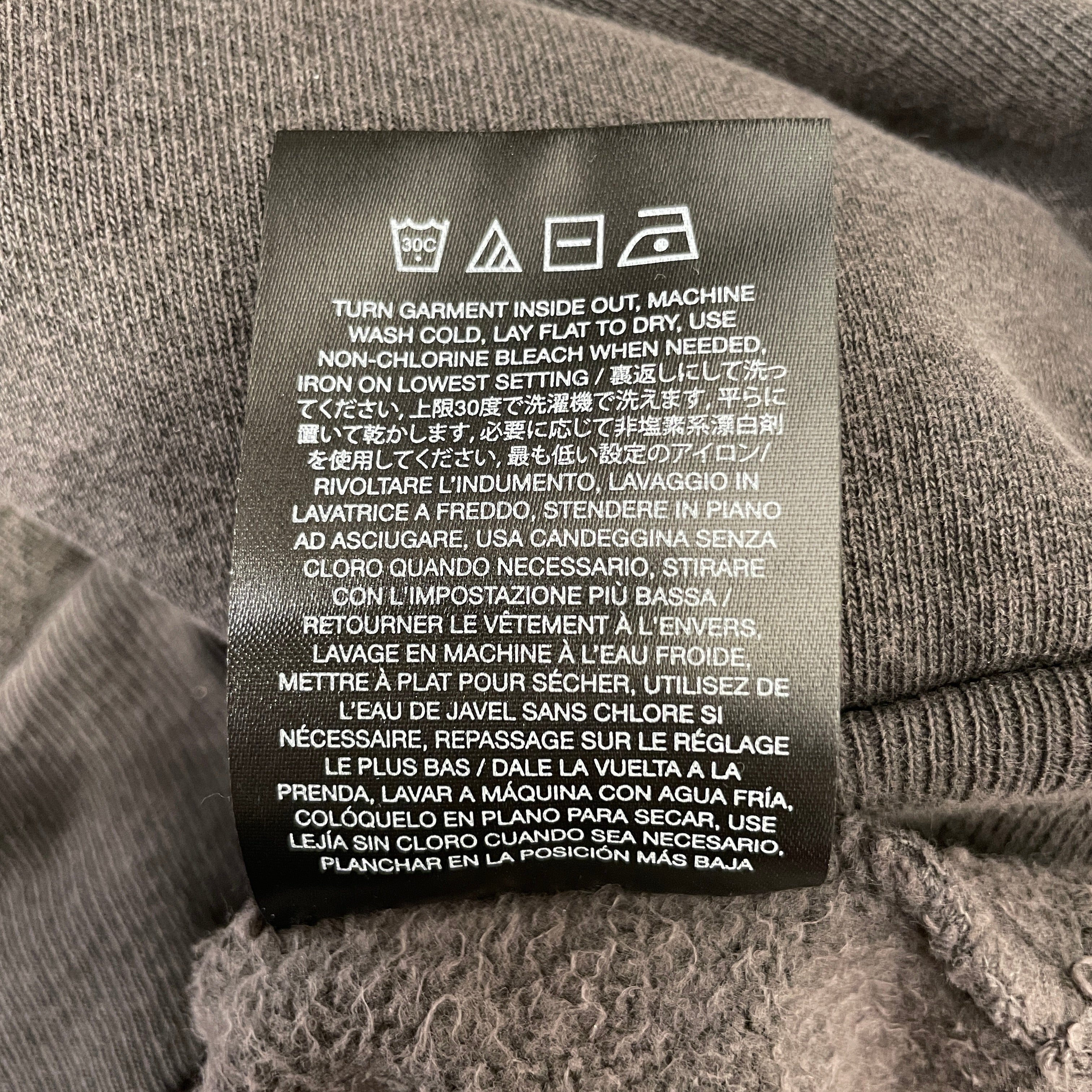 FEAR OF GOD/Hoodie/M/Cotton/GRY/Oversize/ view 3
