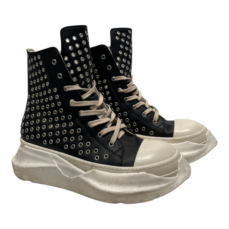 Rick Owens/Hi-Sneakers/US 10/Leather/BLK/ABSTRACT STUDDED