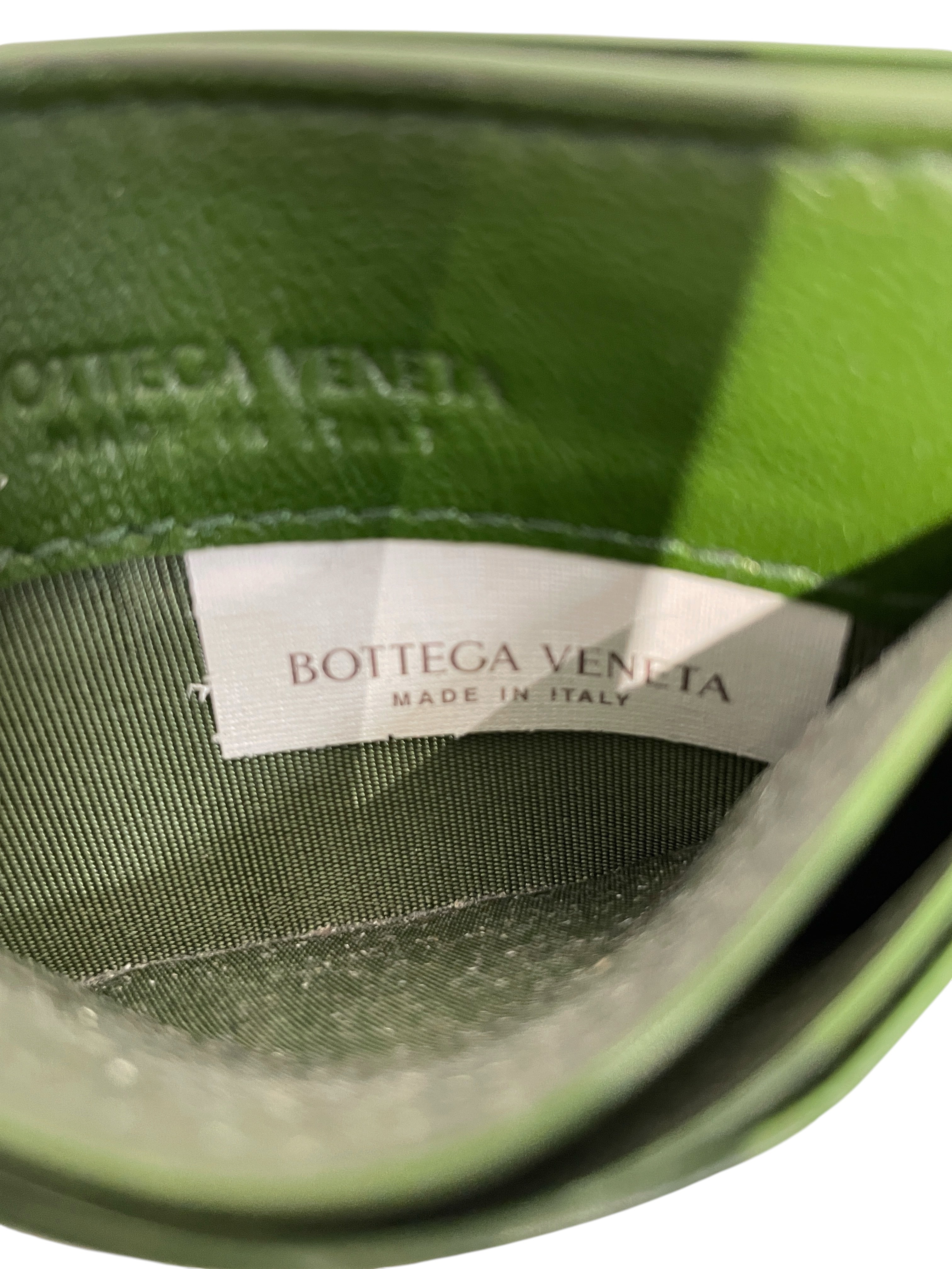 BOTTEGA VENETA/Bifold Wallet/Leather/GRN/M's/ view 4