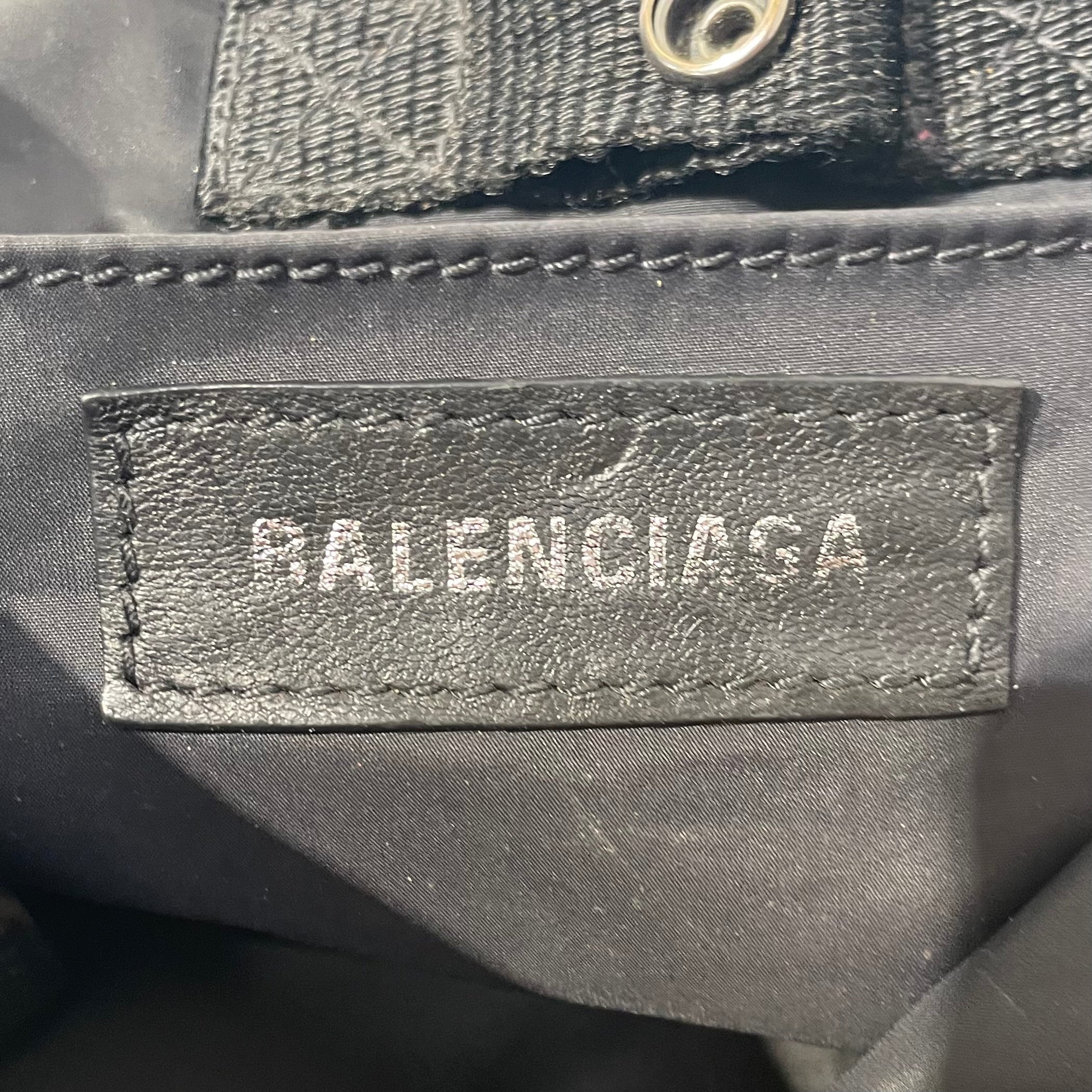 BALENCIAGA/Cross Body Bag/Nylon/BLK/ view 3