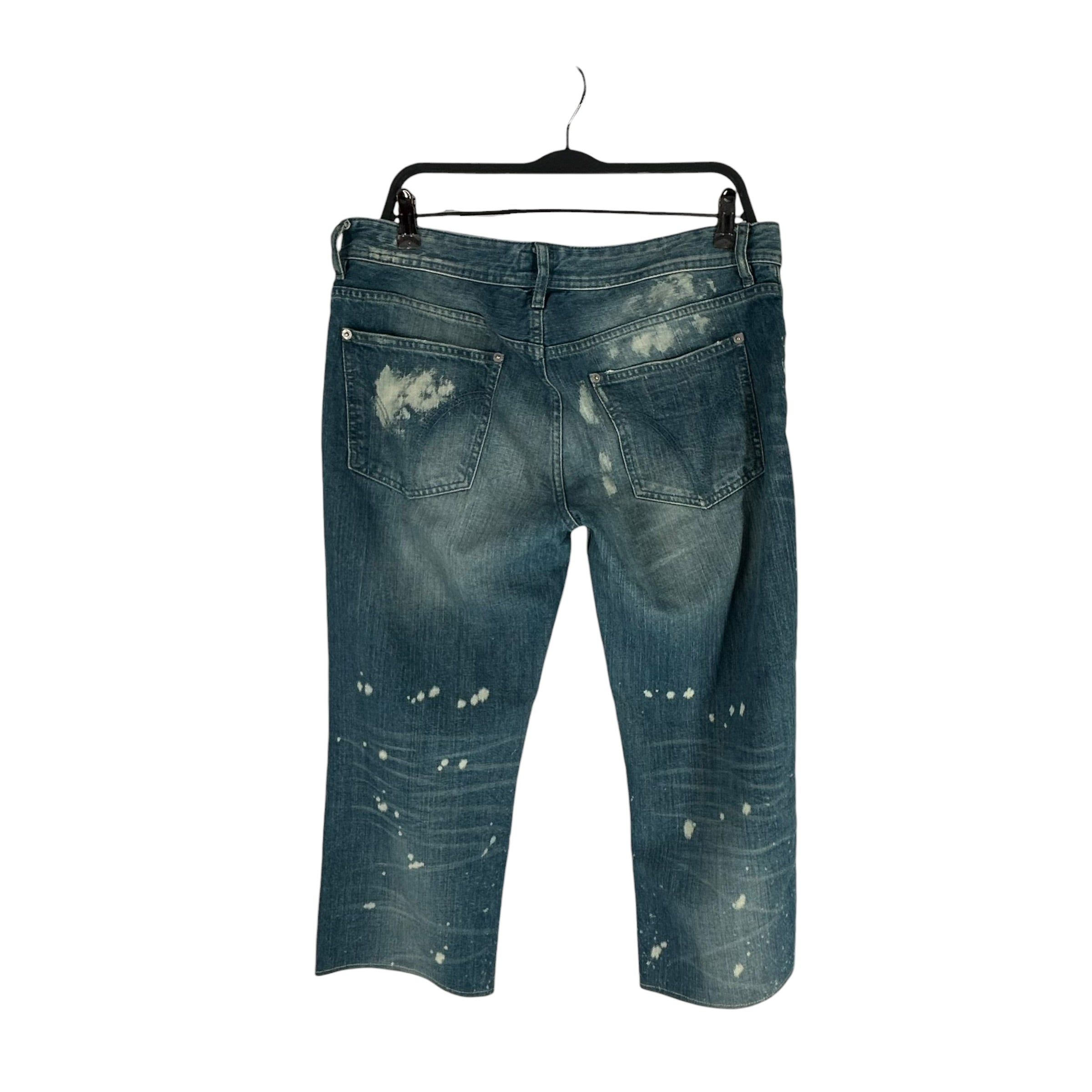 DOLCE&GABBANA/Cropped Pants/34/Denim/IDG/BLEACHED CROP PANT view 2