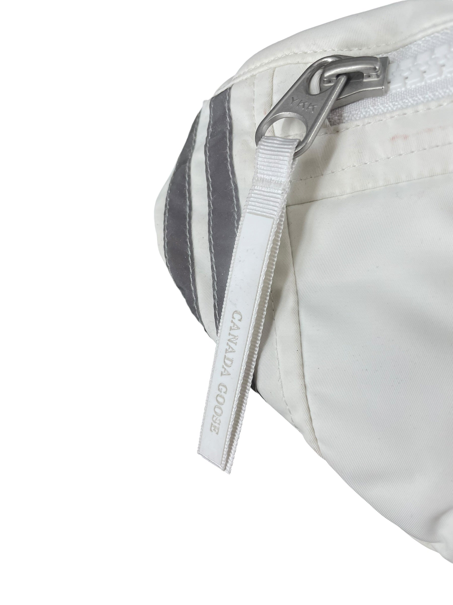 CANADA GOOSE/Fanny Pack/Nylon/WHT/WAIST BAG/ white on white view 4