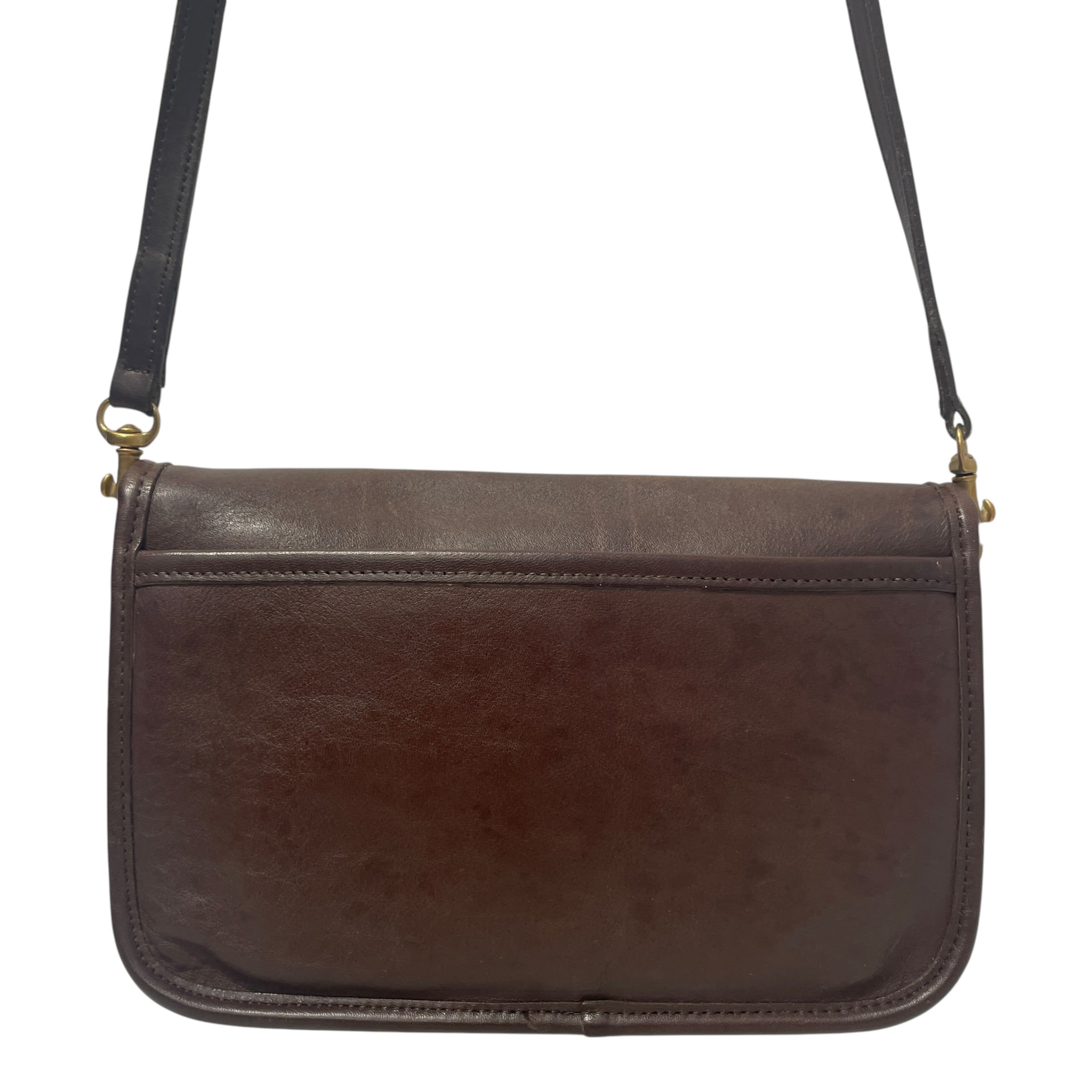 COACH/Cross Body Bag/Leather/BRW/Pocket Penny Dinky view 4