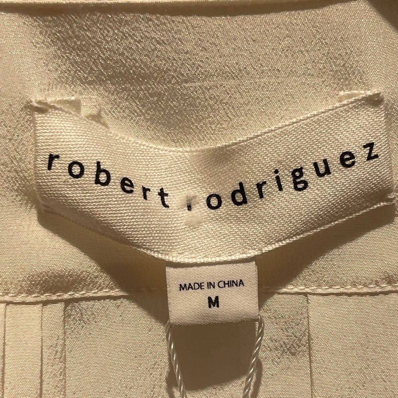 Robert Rodriguez/Blouse/M/Cotton/WHT/