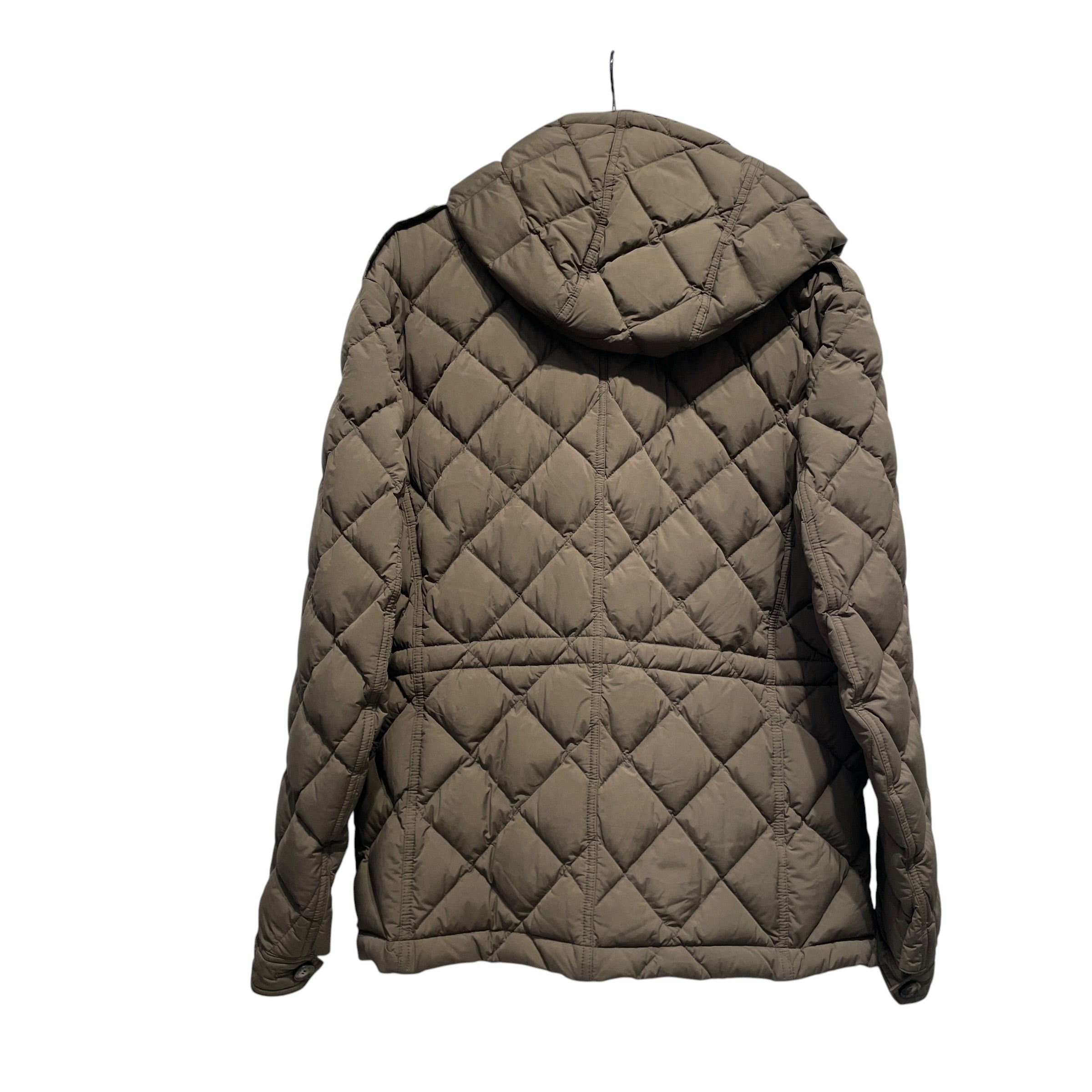 BURBERRY BRIT/Puffer Jkt/XL/Nylon/GRN/olive/quilted view 2