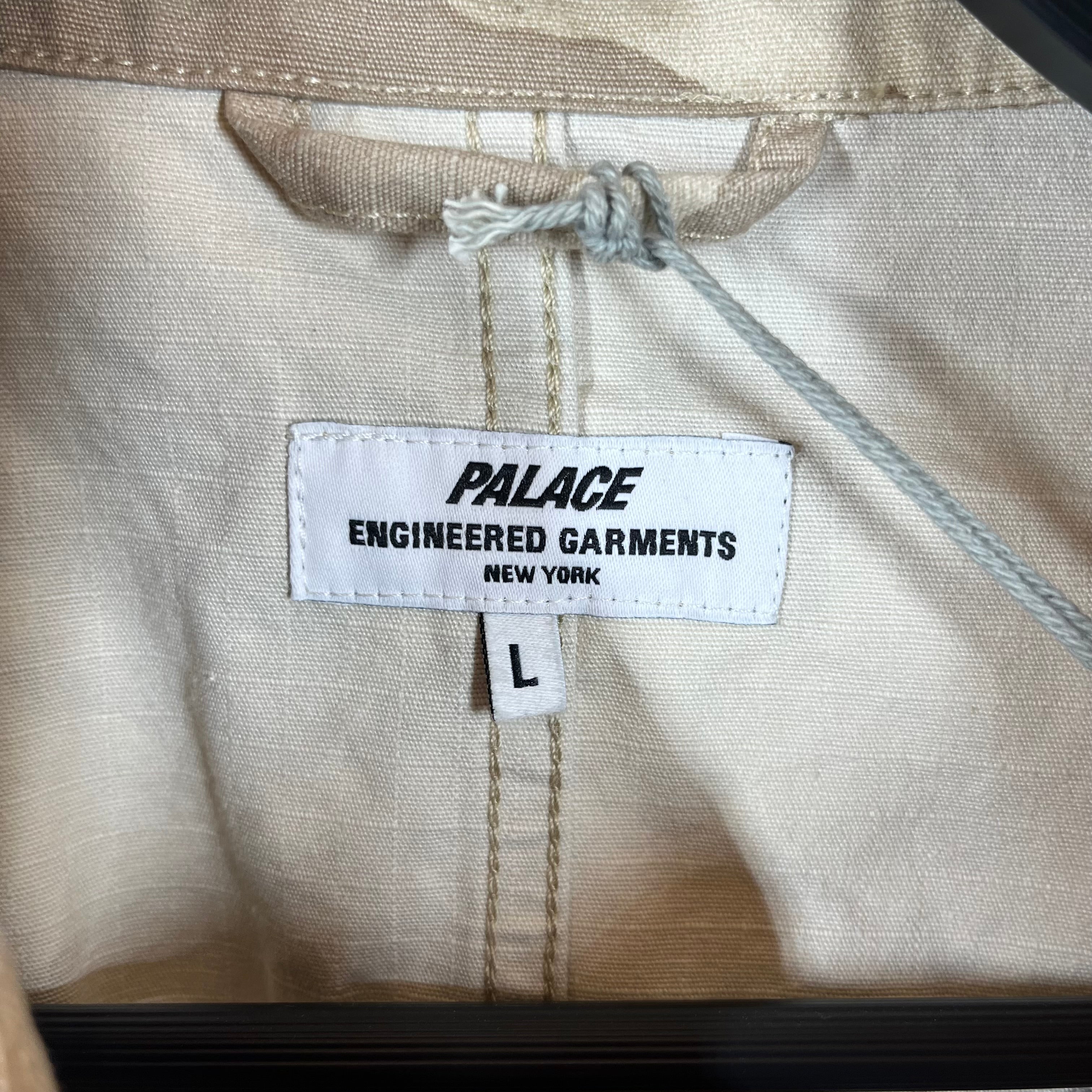 PALACE/Engineered Garments/Jacket/L/Cotton/BEG/Camouflage/QUAD POCKET view 3