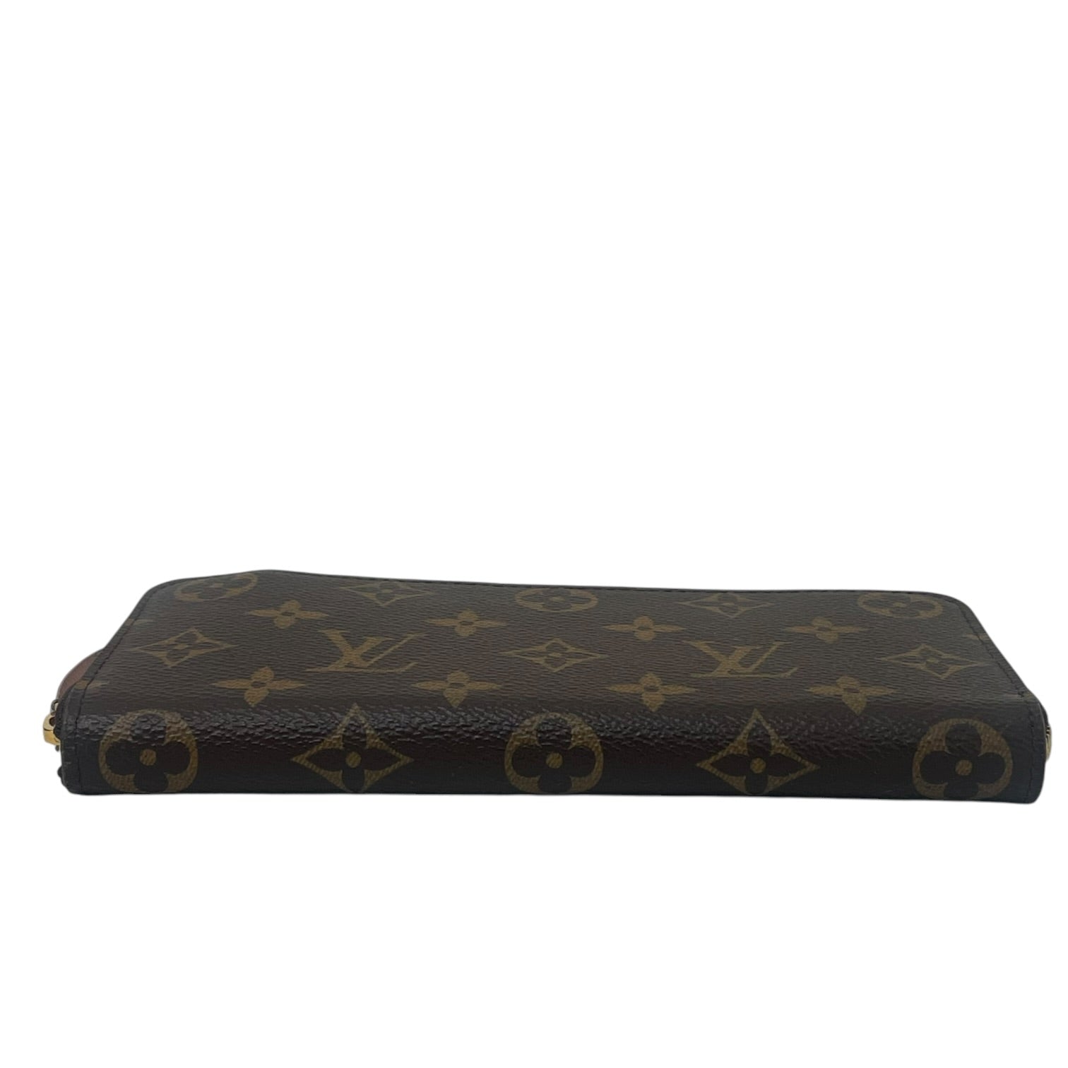 LOUIS VUITTON/Long Wallet/Monogram/Leather/PNK/L's/clemence ballerine pink view 3