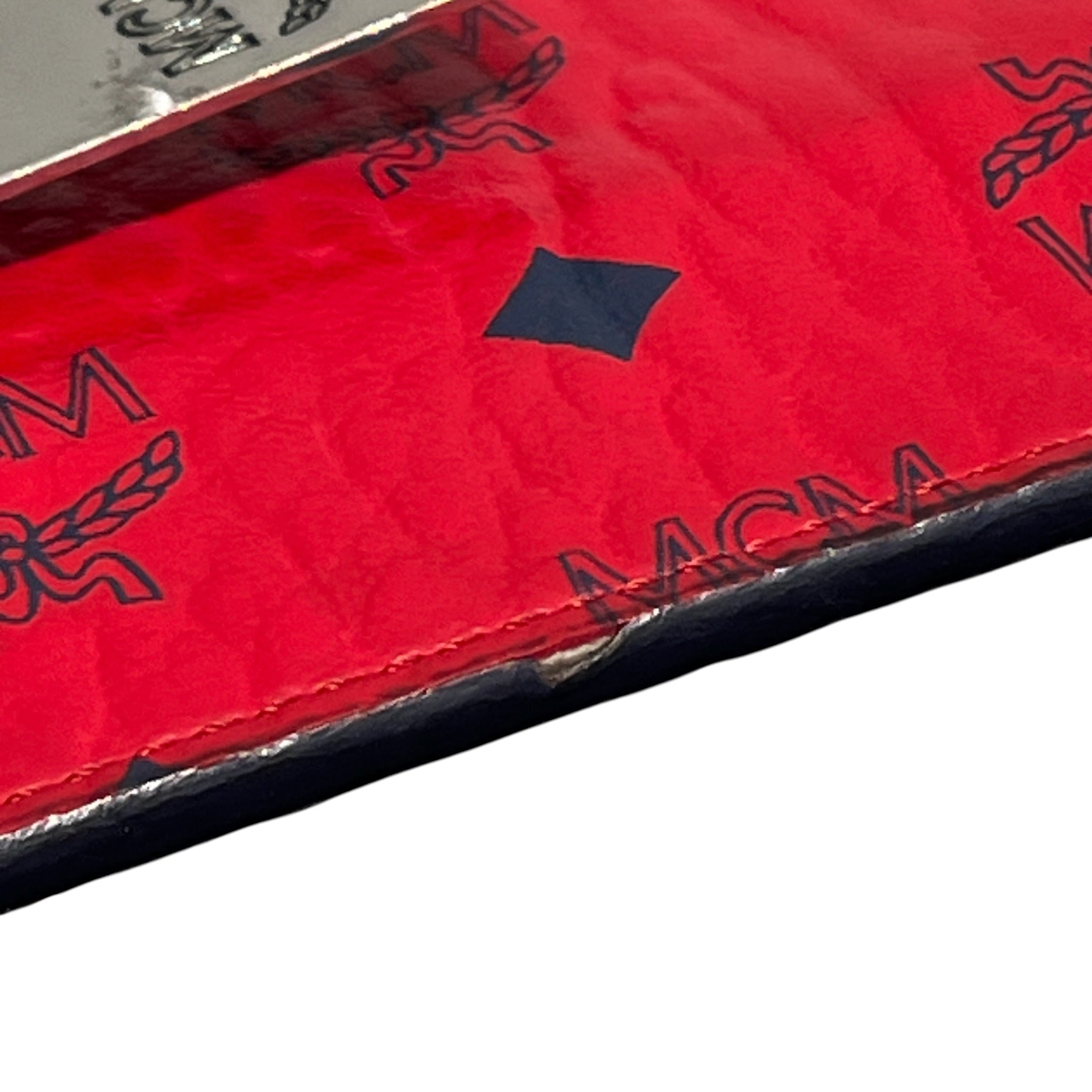 MCM/Bag/Monogram/Leather/RED/MONEY CLIP/CARD HOLDER view 9