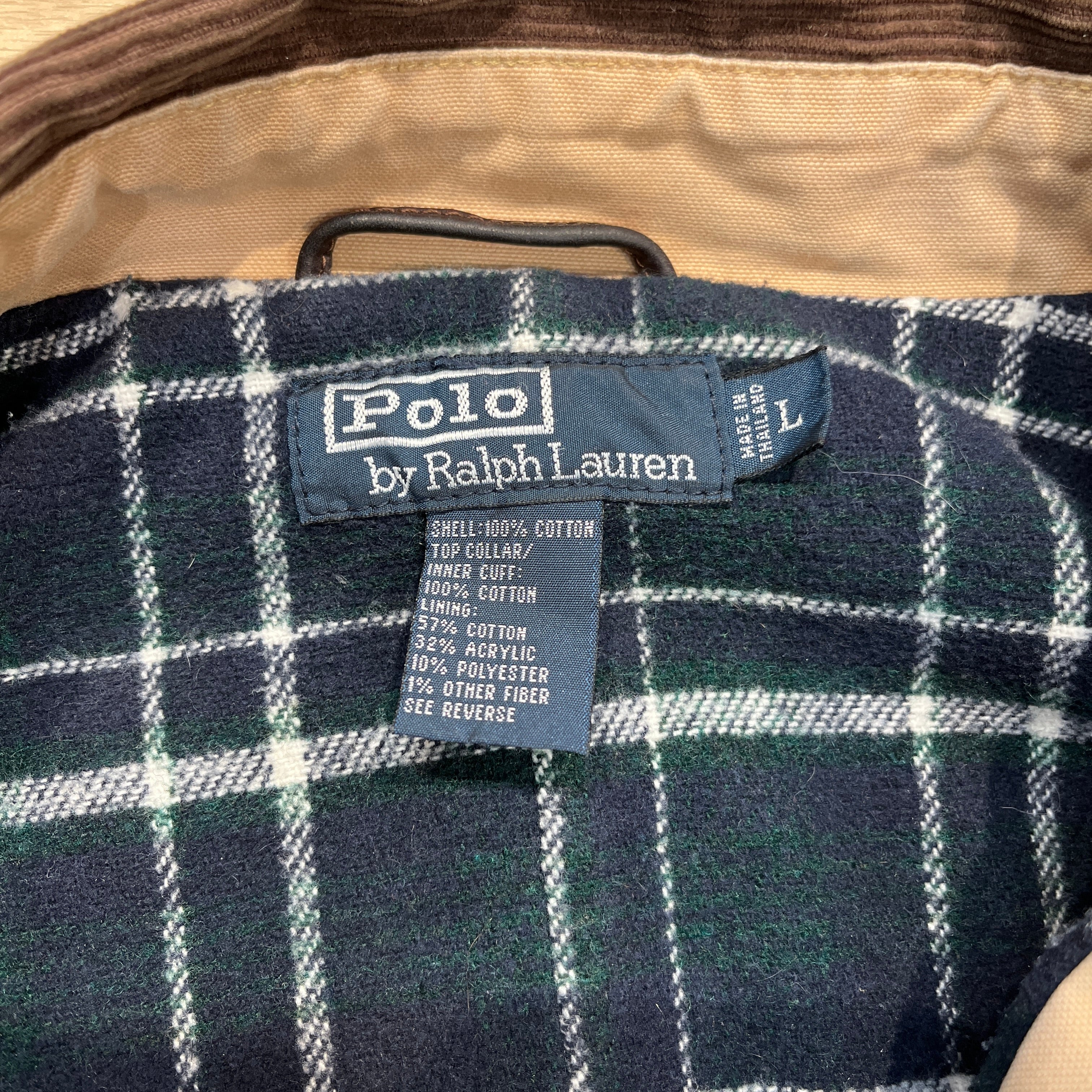 POLO RALPH LAUREN/Jacket/L/Cotton/KHK/Chore Coat view 4