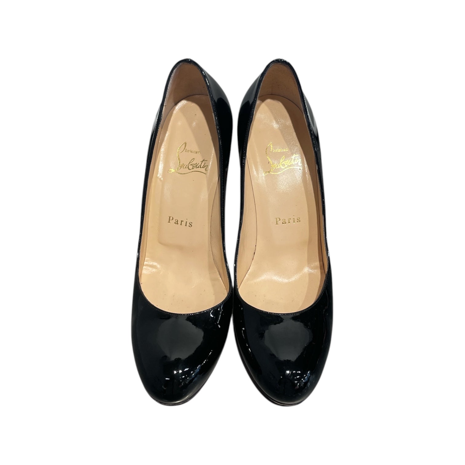 Christian Louboutin/Heels/US 6.5/Leather/BLK/Black Patent Leather Pumps view 3