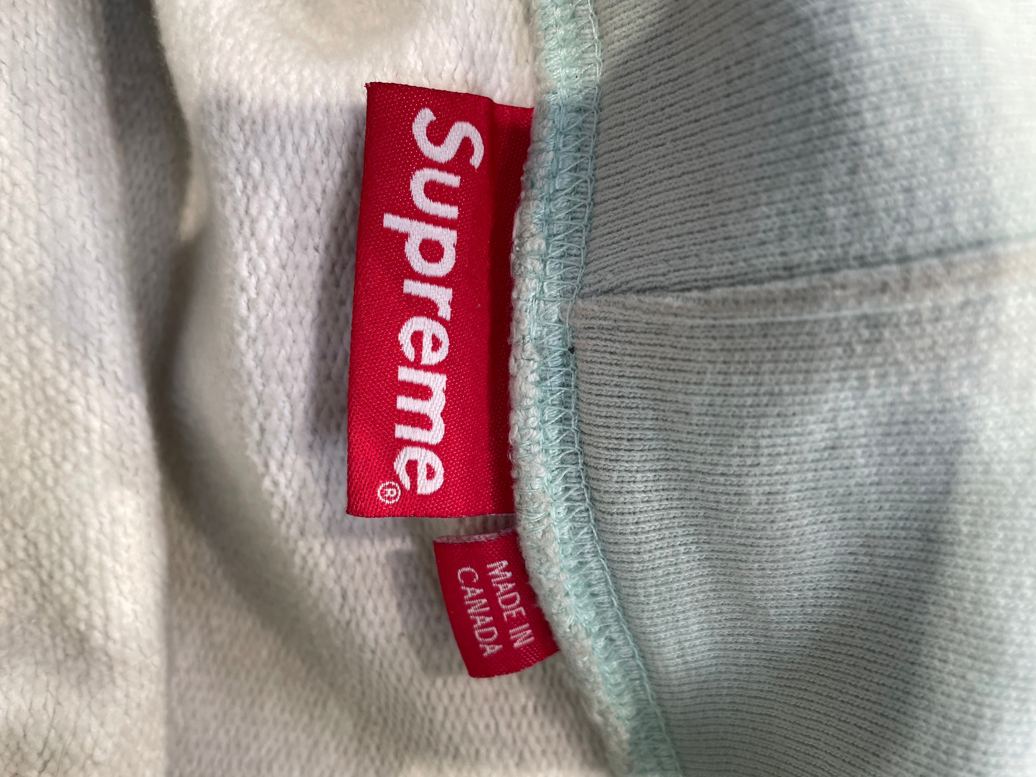 Supreme/Hoodie/M/Cotton/IDG/Ice Blue Blocked Hoodie view 3
